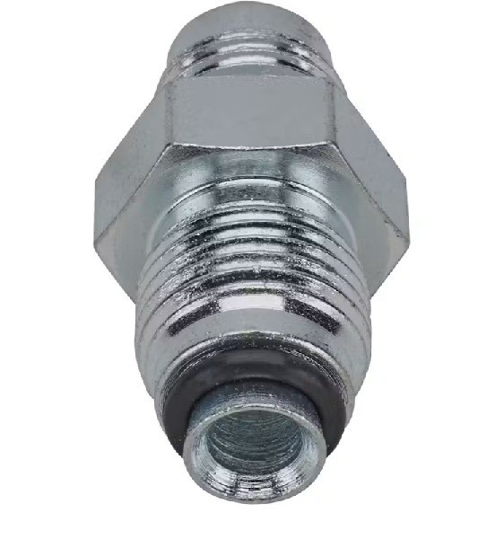 Steel Power Steering Box Adapter Fitting 16mm-1.5 IFM/-6 AN IMCA NHRA Brand New