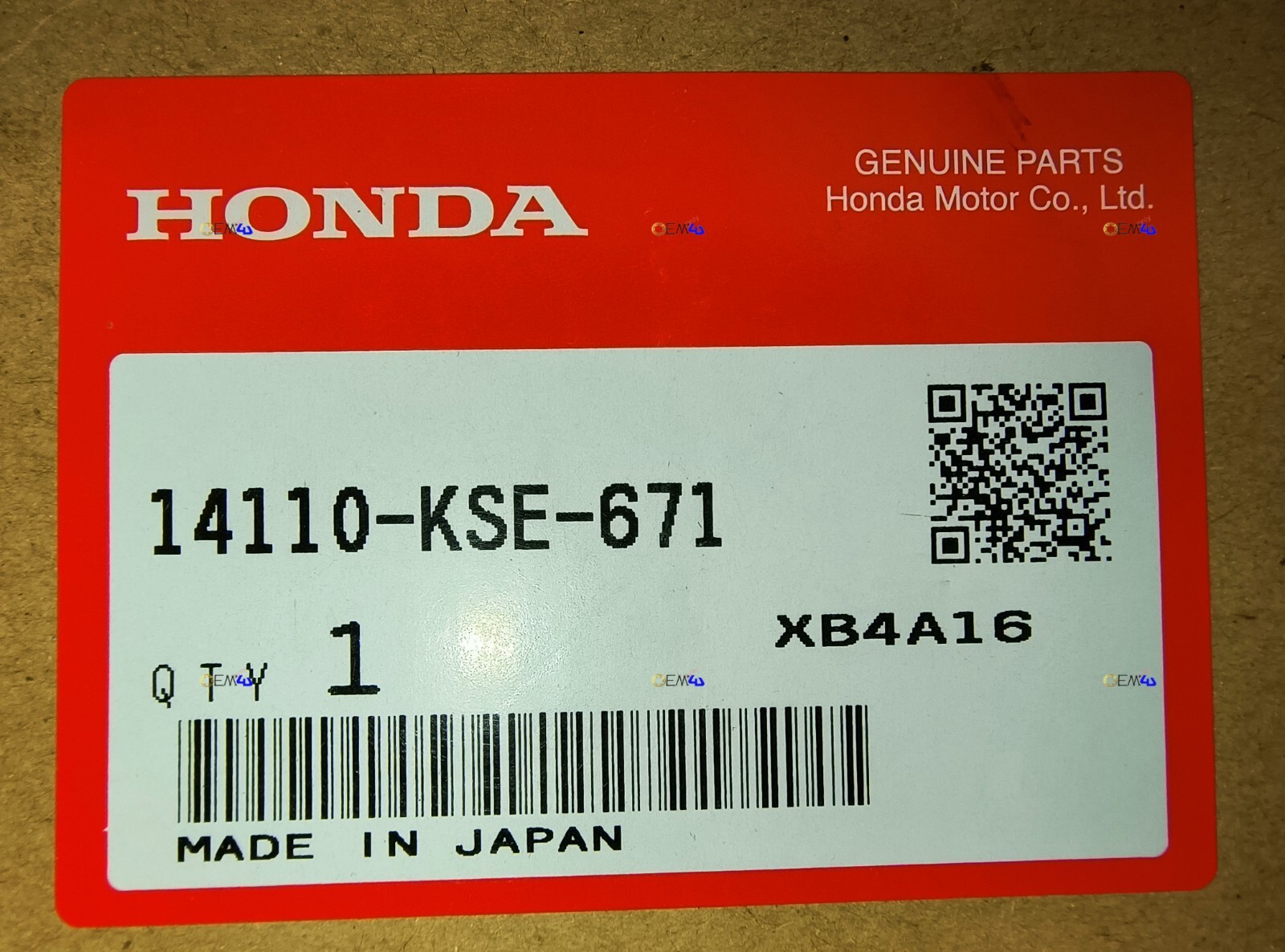 Honda Genuine OEM Camshaft Cam 2007-2009 CRF150R CRF150RB 14110-KSE-671