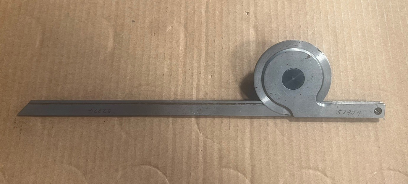 Starrett 359 Precision Universal Bevel Vernier Protractor With 12" Blade