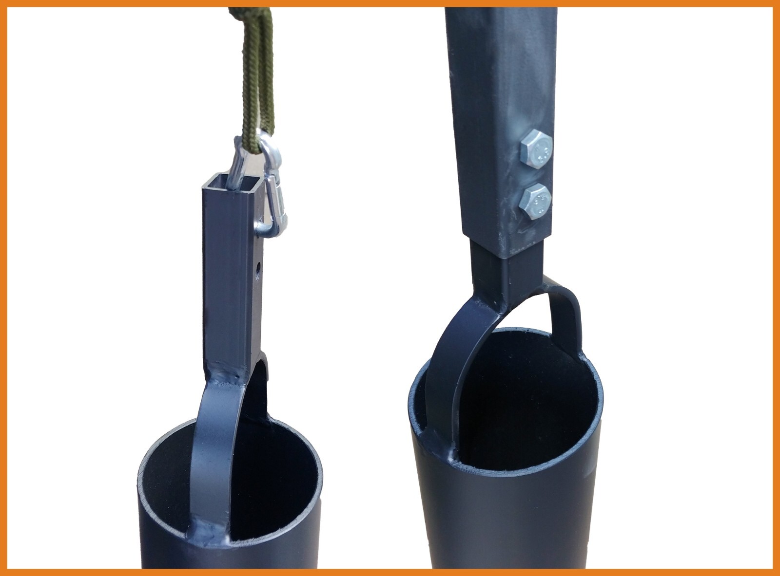 PWSAM Hand Auger Bailer with rubber flap 4 1/3 inch (110mm)