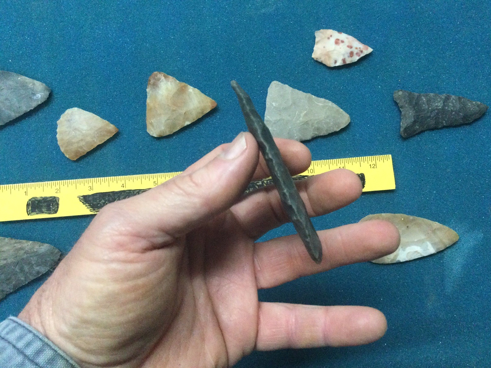 You Finish Flint Knapping High Quality Chert Thin Preform Blades.