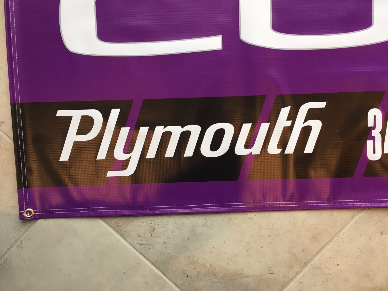 PLYMOUTH CUDA Garage Banner Sign (Large 2'x5')