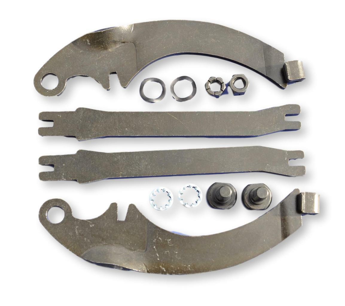 55 56 57 58 59 60 61 62 63 64 Chevy Rear Emergency Brake Shoe Lever Set New