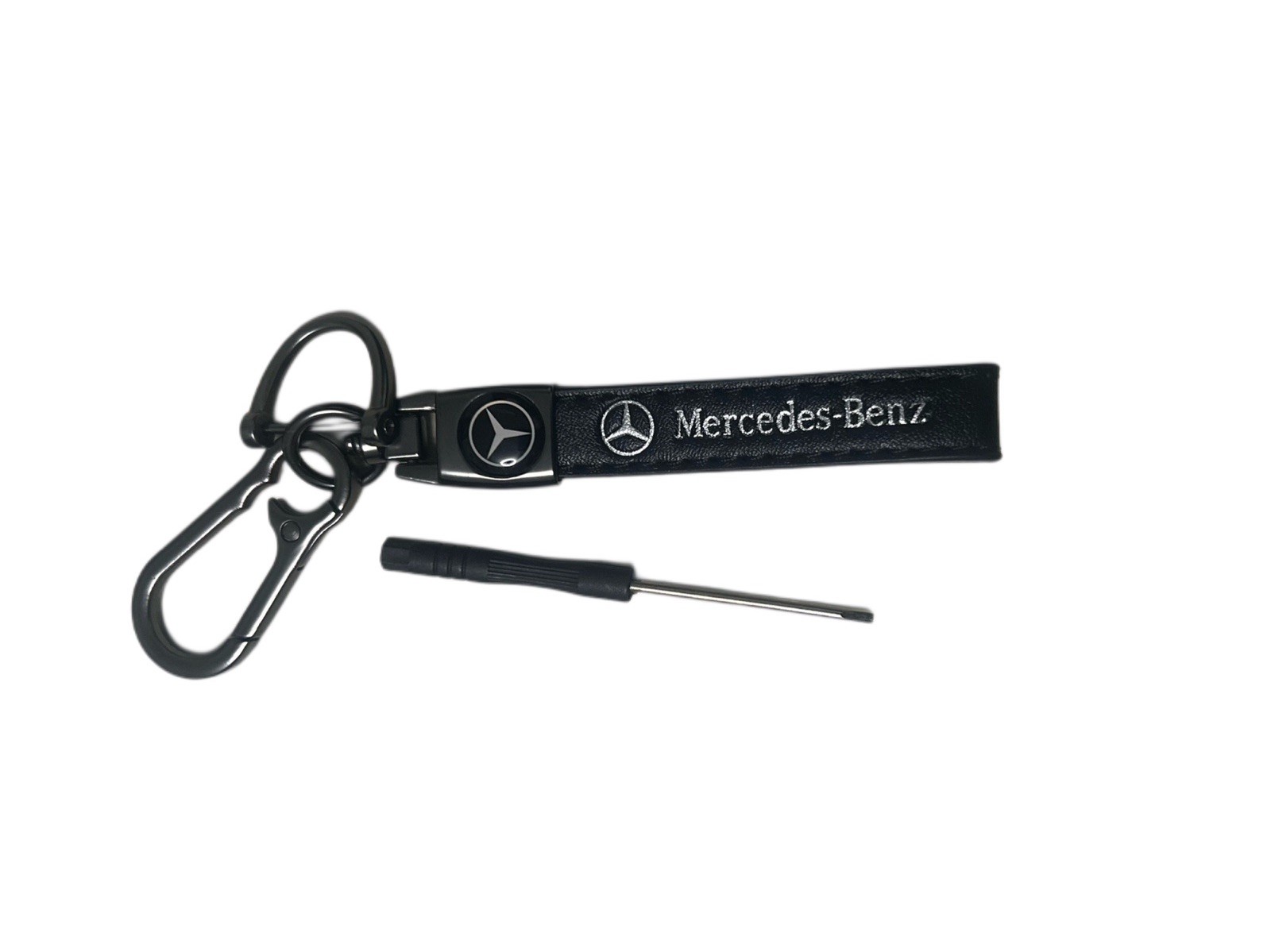 Mercedes Benz Genuine Leather Car Keychain