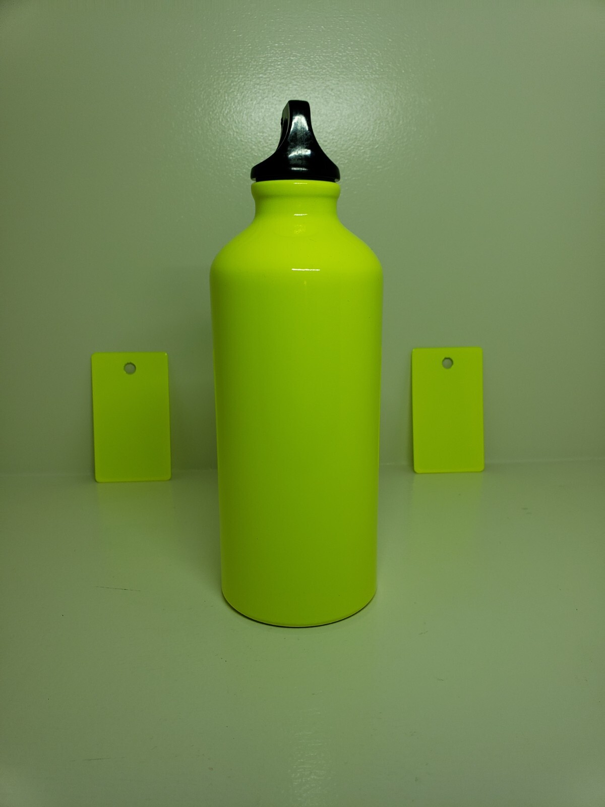 Neon Yellow Fluorescent Powder Coating Paint 1LB High Gloss USA Made