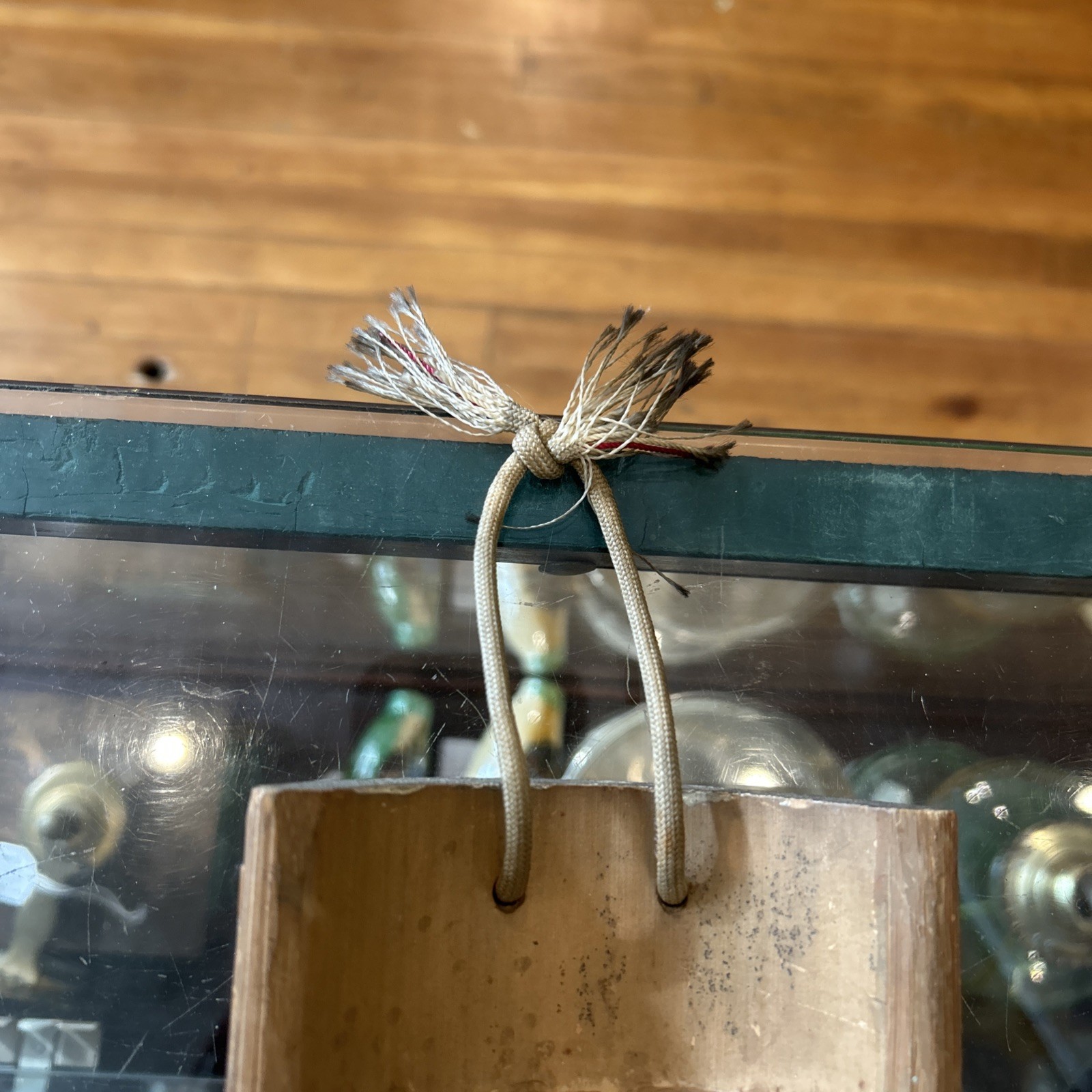 1955-58 KOREAN WAR Handmade Souvenir Map of Japan on Bamboo w/Military Bases