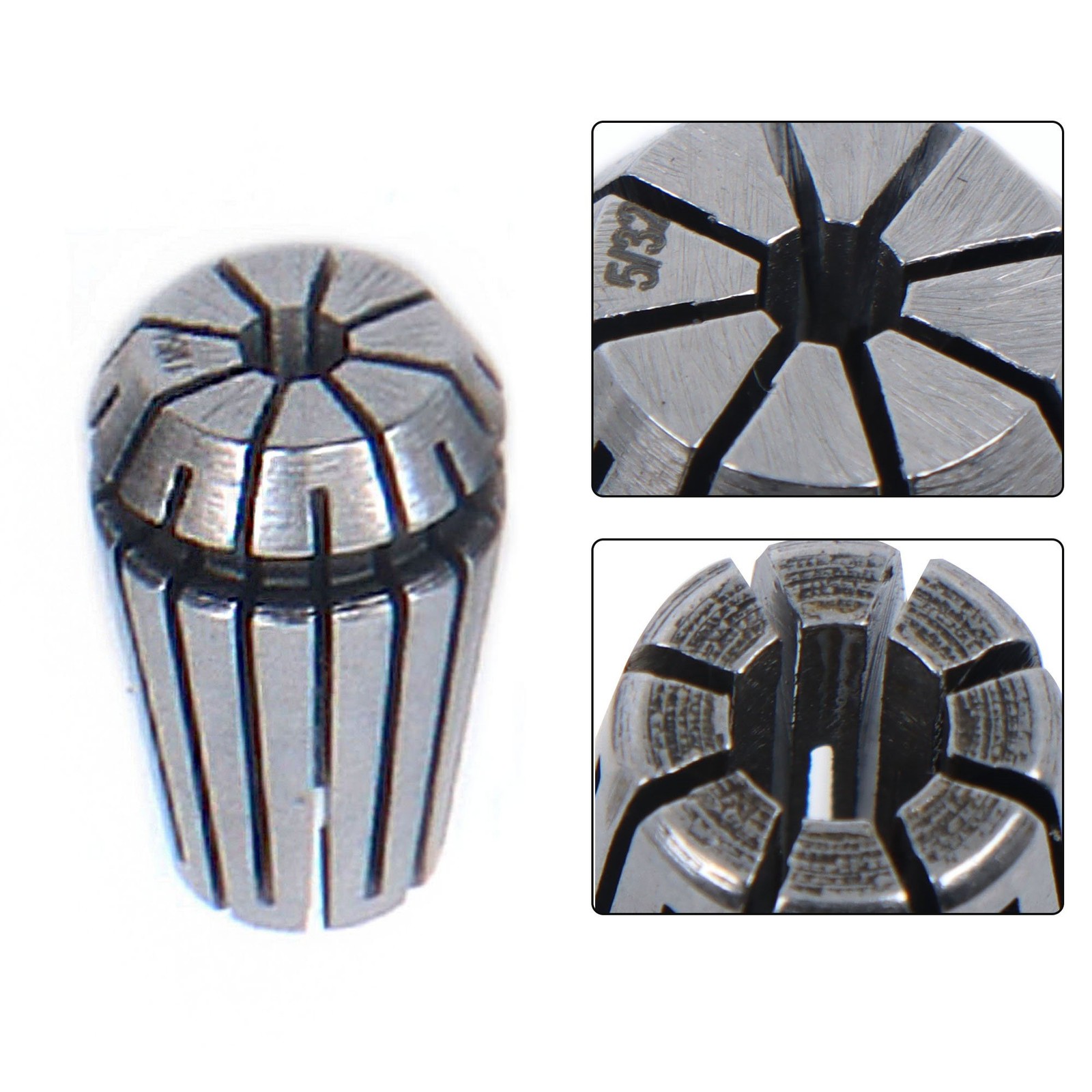 19 Pack ER16 Spring Collet Set For CNC Milling Lathe Tool Engraving Machine