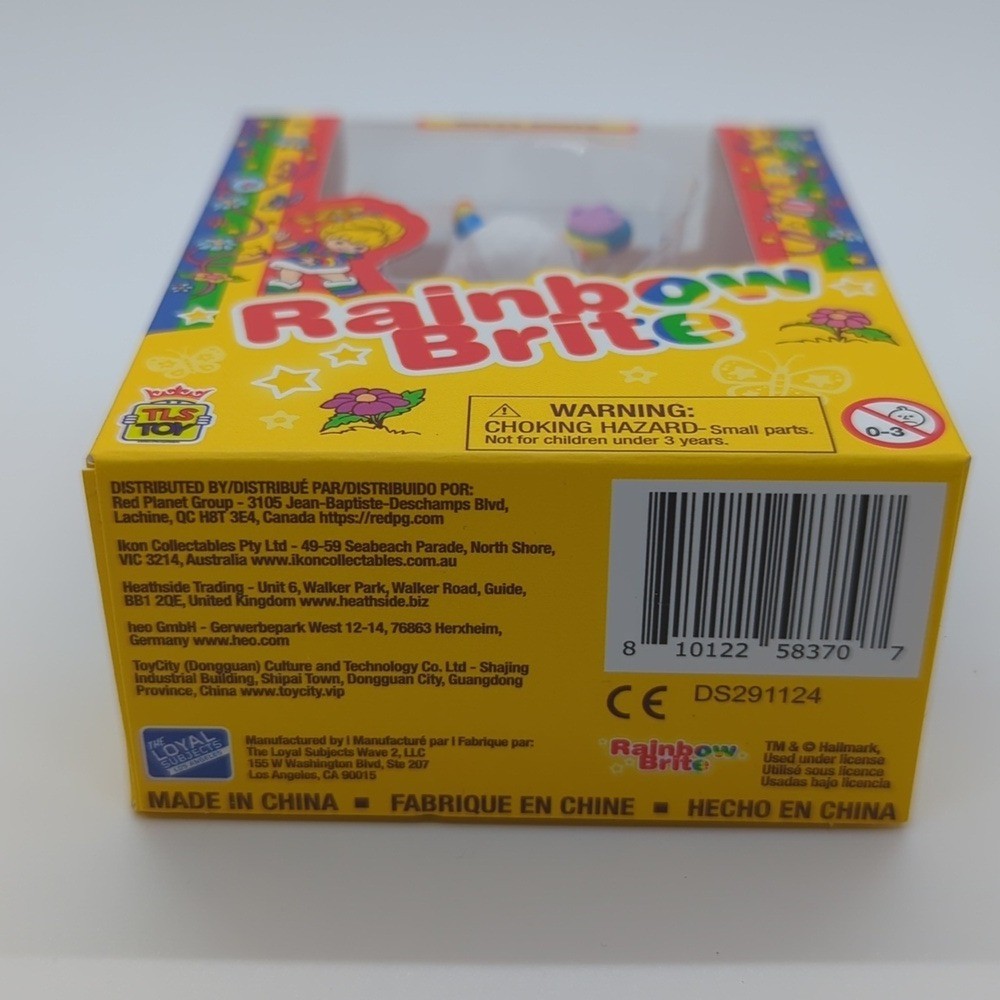 NEW The Loyal Subjects Rainbow Brite Rare Easter Kitty Brite Cheebee