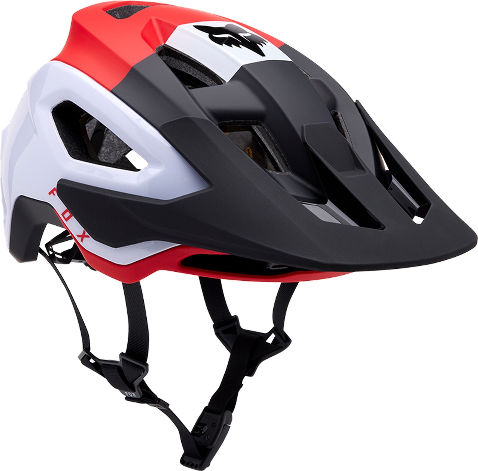 Fox Racing Speedframe Pro Klif MTB Mountain Bike Helmet Fluo Red