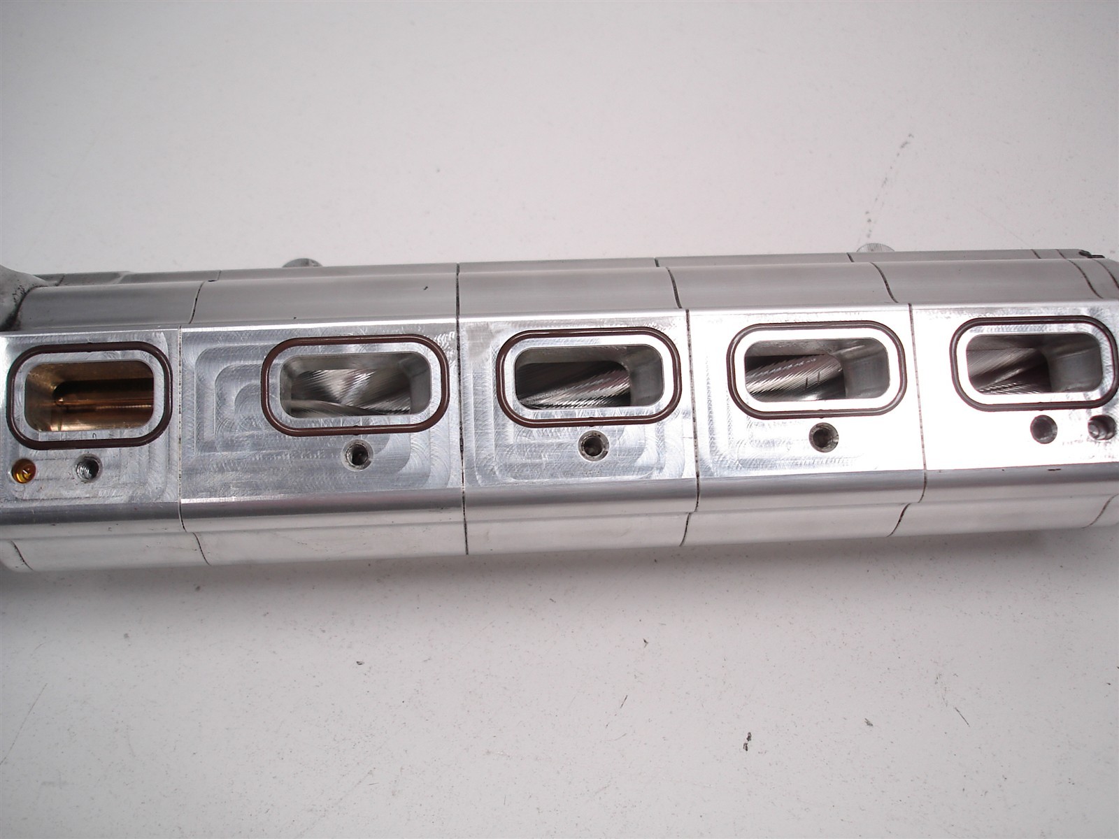 NASCAR PRC 5 STAGE ALUMINUM DRY SUMP HELICAL ROTOR OIL PUMP DIRECT PAN MOUNT 571