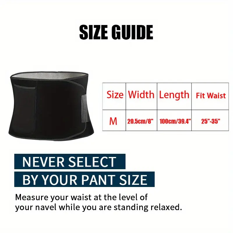 Slimming Waist Trainer & Trimmer Belt Lower Belly Fat Sweat Band Men & Women USA