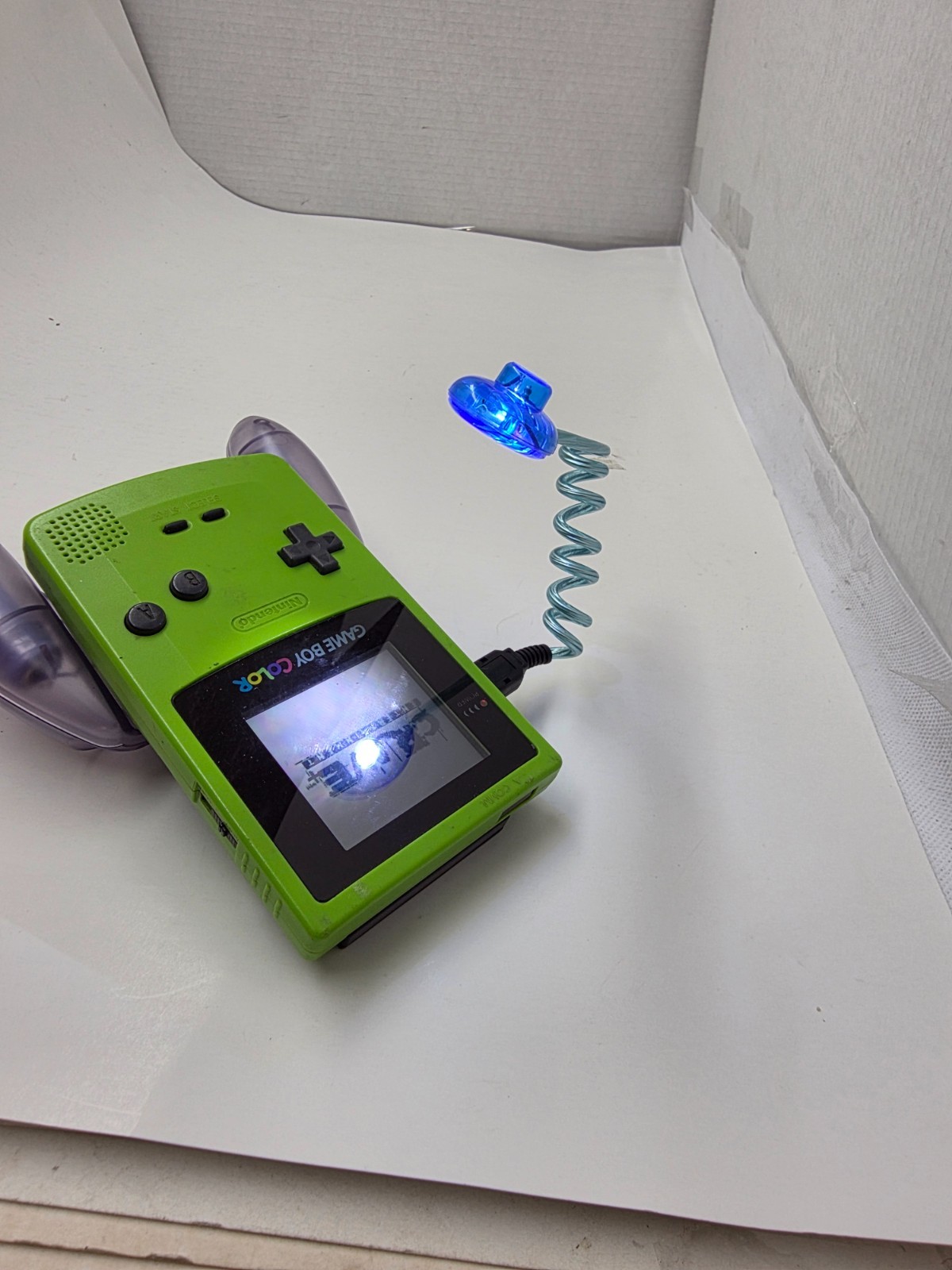 NEW Super Bright LED Worm/Snake Light for Game Boy Color No Batteries Required B