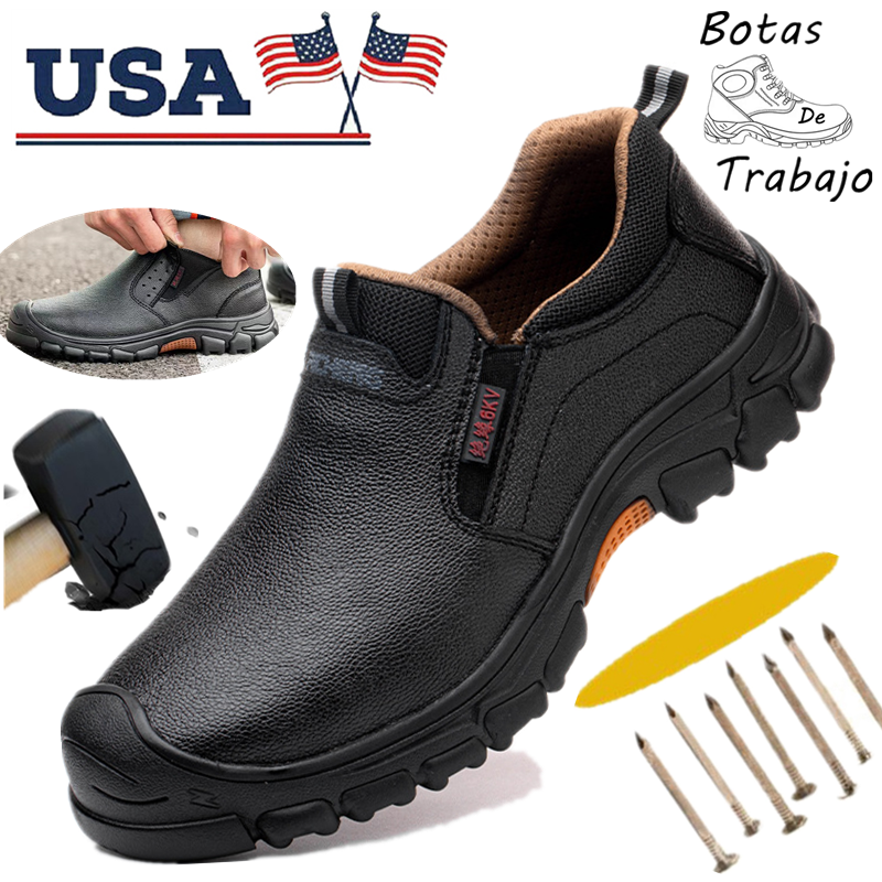 Men's Indestructible Safety Shoes Composite Toe Work Boots US