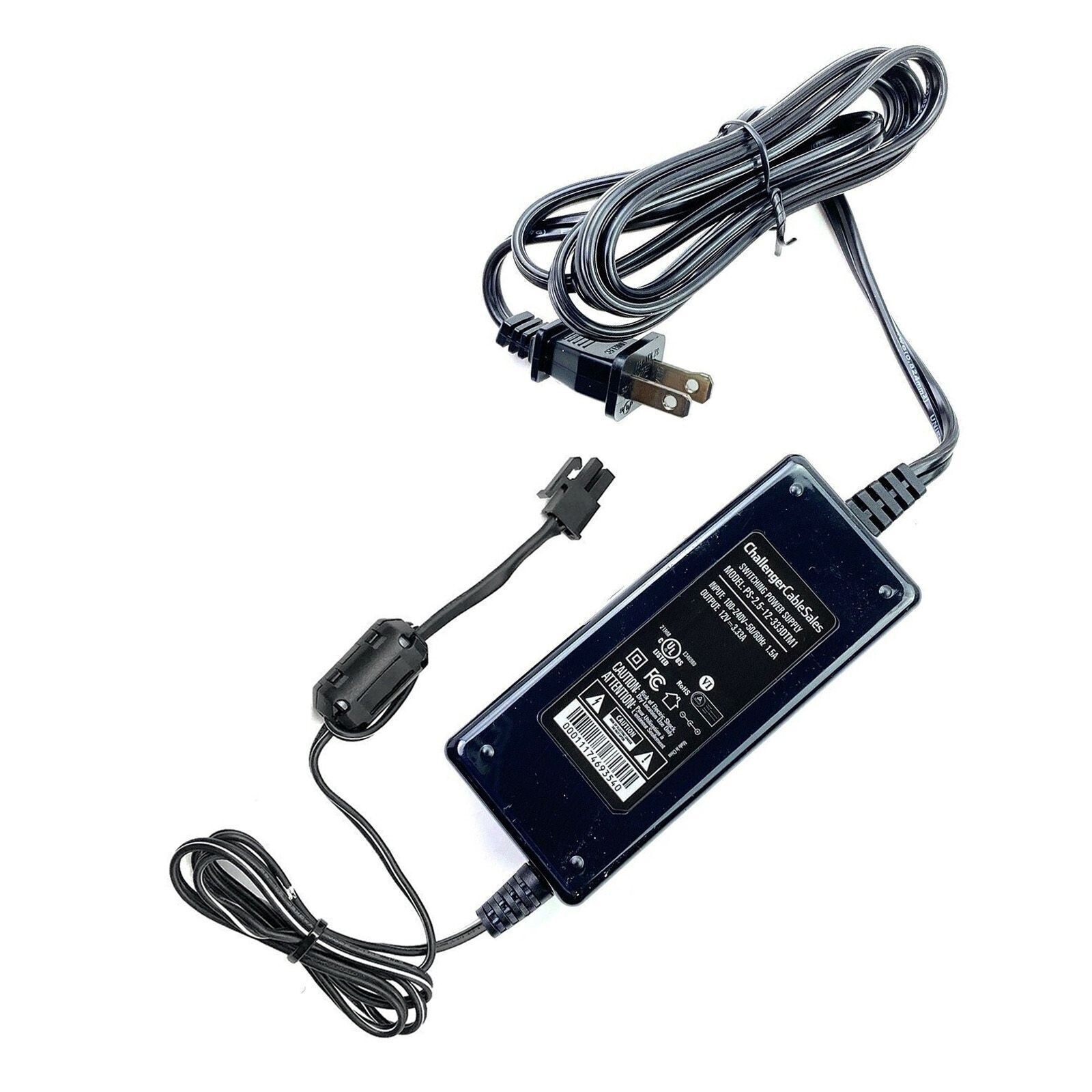 Genuine Fortinet FortiGate AC Adapter for FortiWiFi FWF-40F FWF-60F Routers