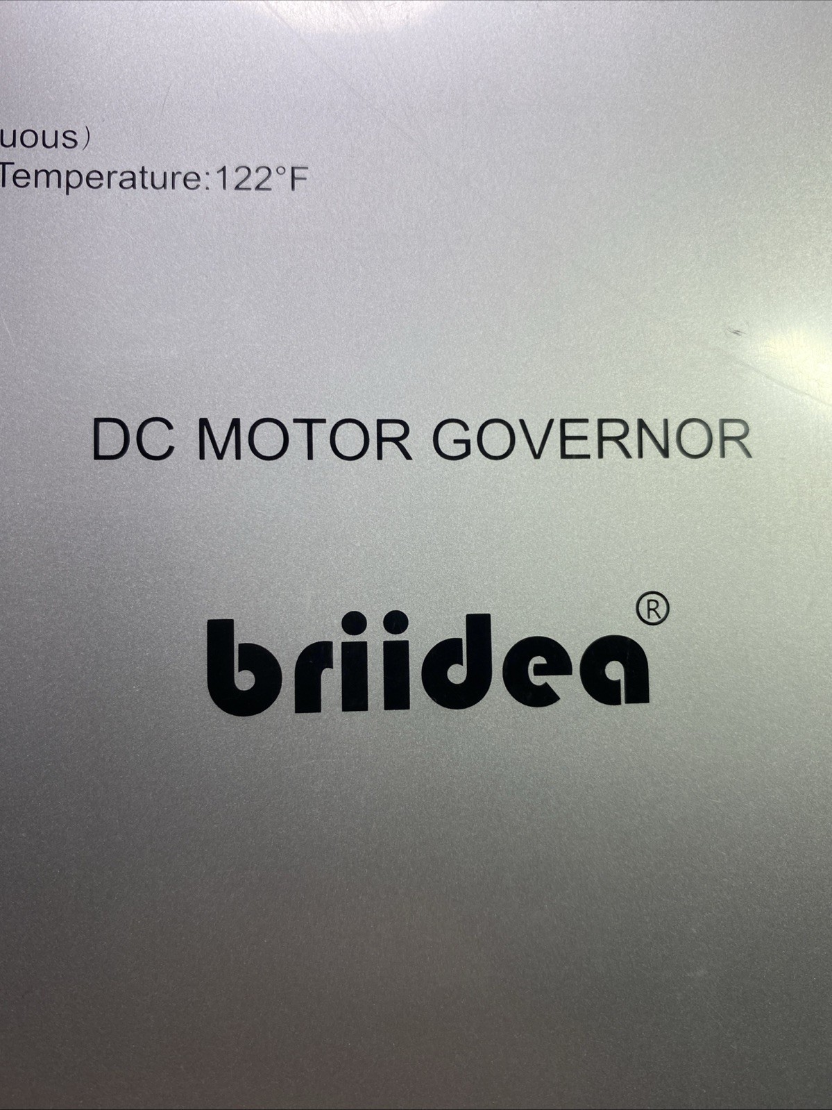 PWM Controller BRIIDEA 12V/24V 50A DC Motor Speed Handle Control