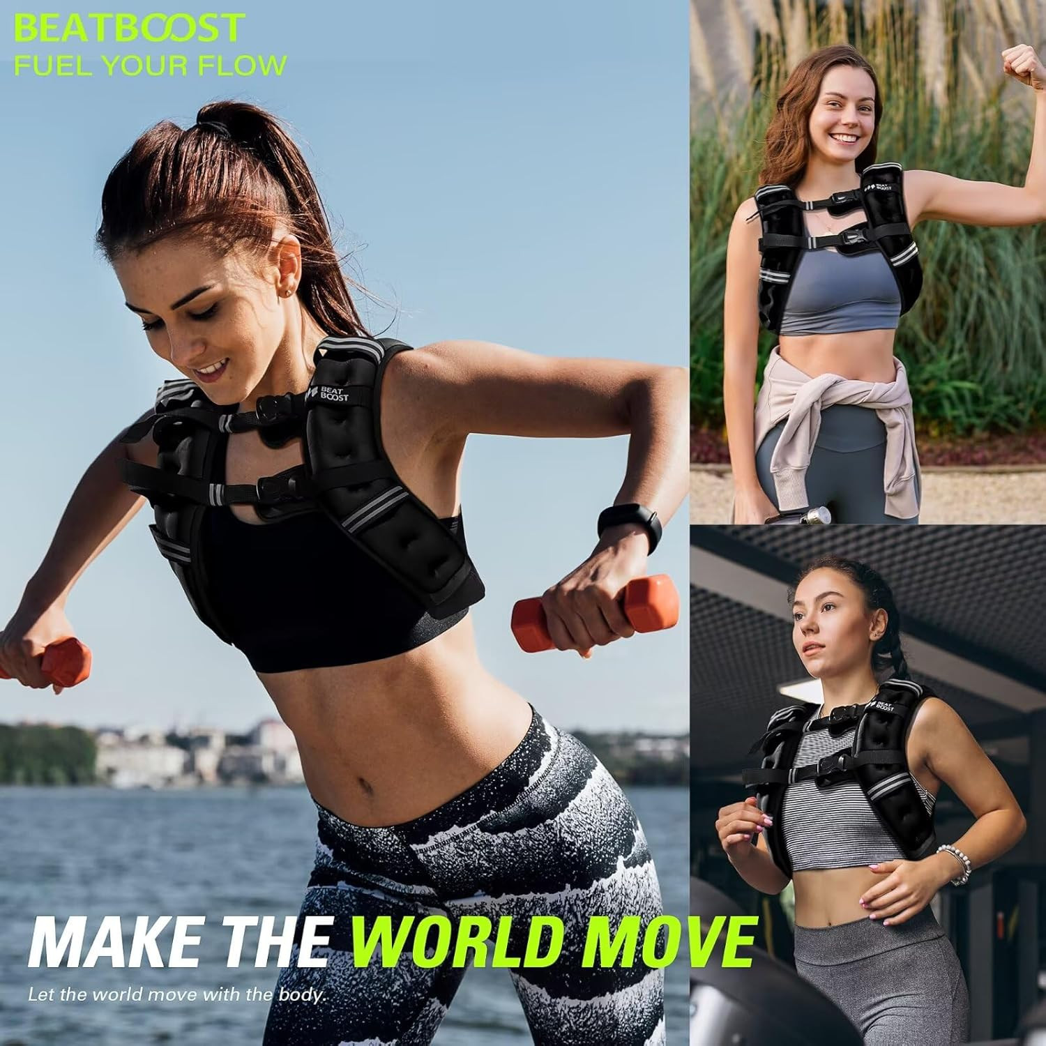 Weighted Vest Woman 5 12 15 20 25 30 Lb Weight Vest with Ironsand for Walking St