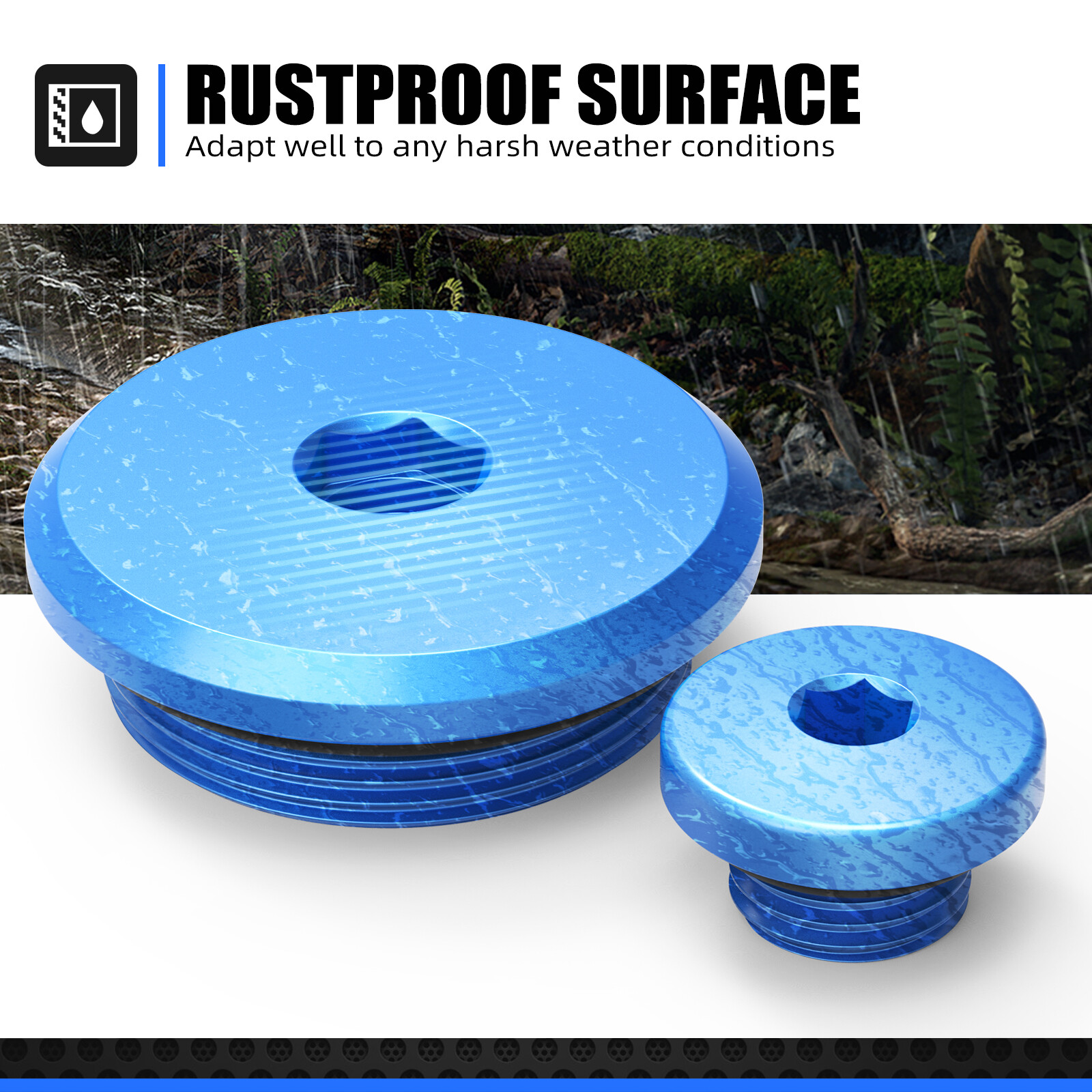 Crankcase Cover Plug Cap For Yamaha GRIZZLY 550 700 RAPTOR 700R RHINO 700 ATV