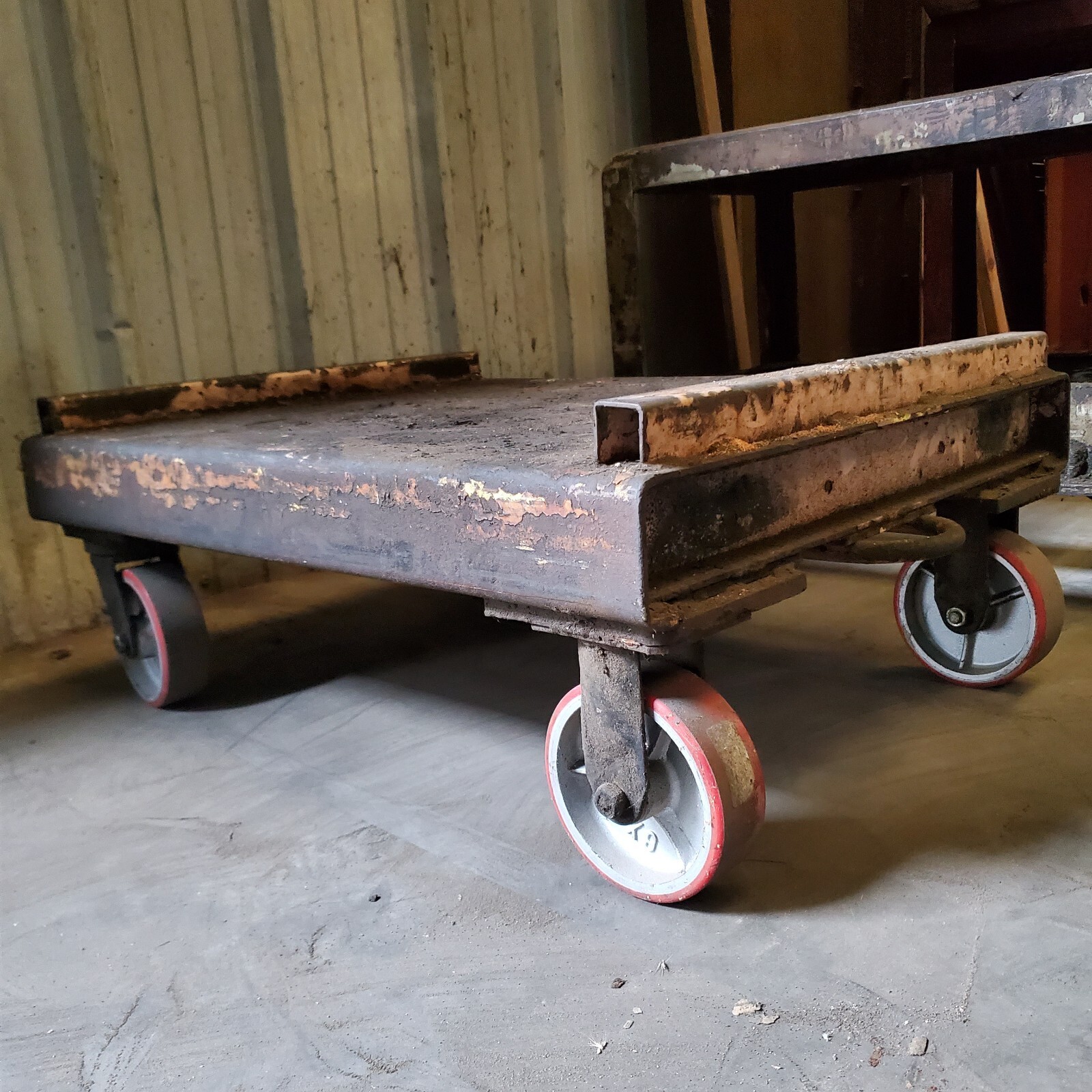 Heavy Duty Steel Industrial Cart Warehouse Material Handling Carts - NO SHIPPING