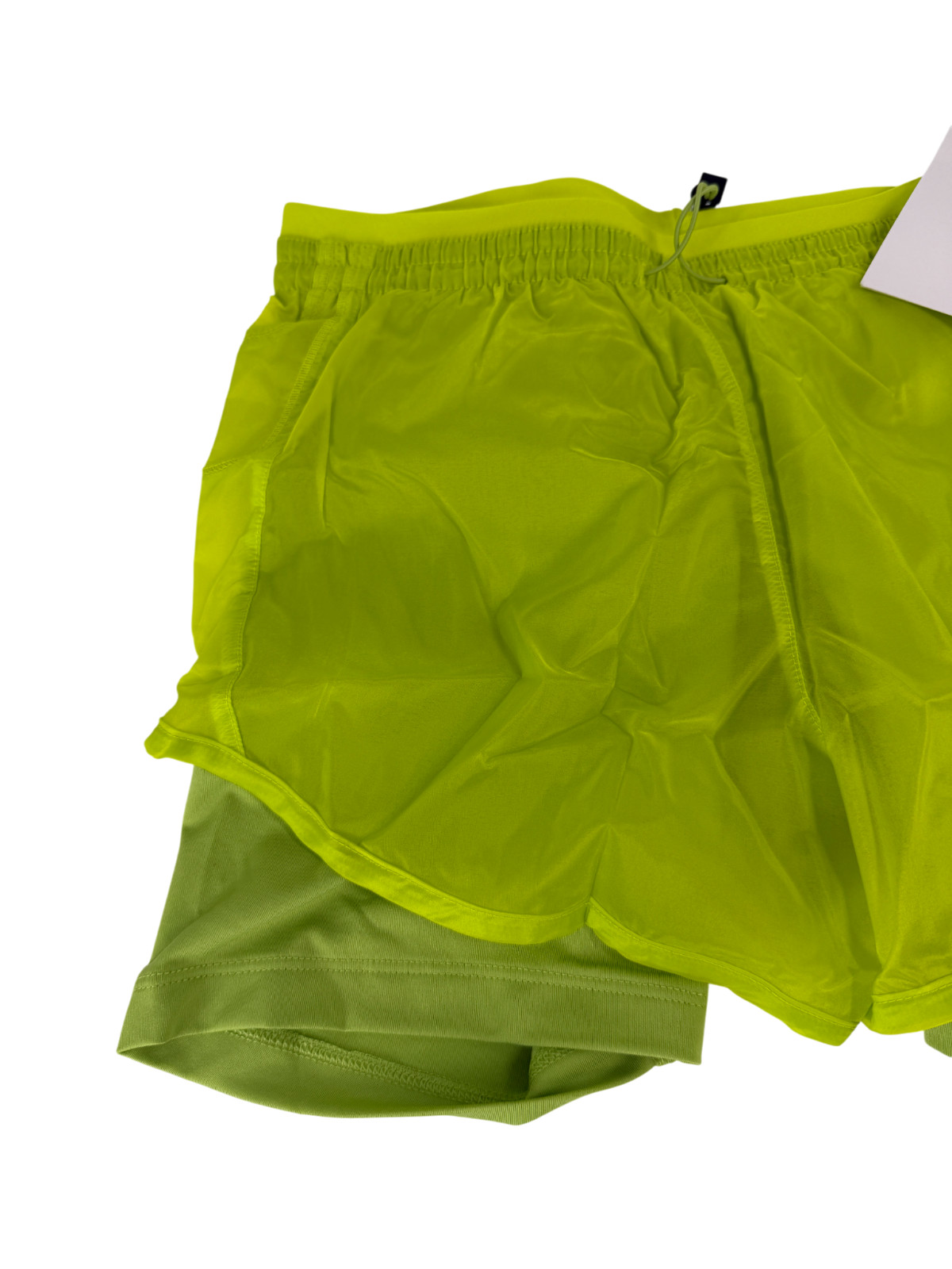 Nike Icon Clash Tempo Luxe Running Shorts Women’s M Green DM7739-321 New