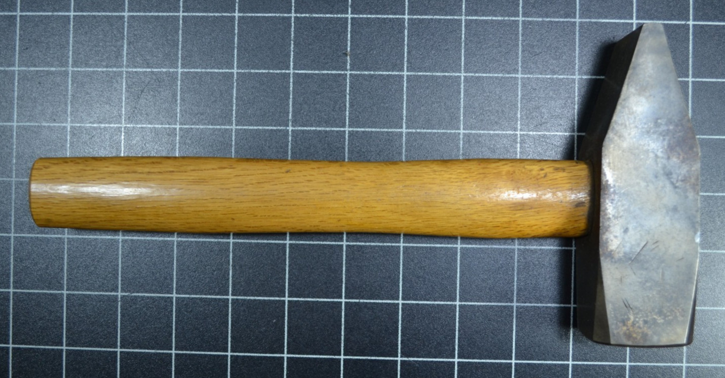 GERMAN - 2000g - BLACKSMITH - FORGING HAMMER - CROSS PEIN - ALL ORIGINAL