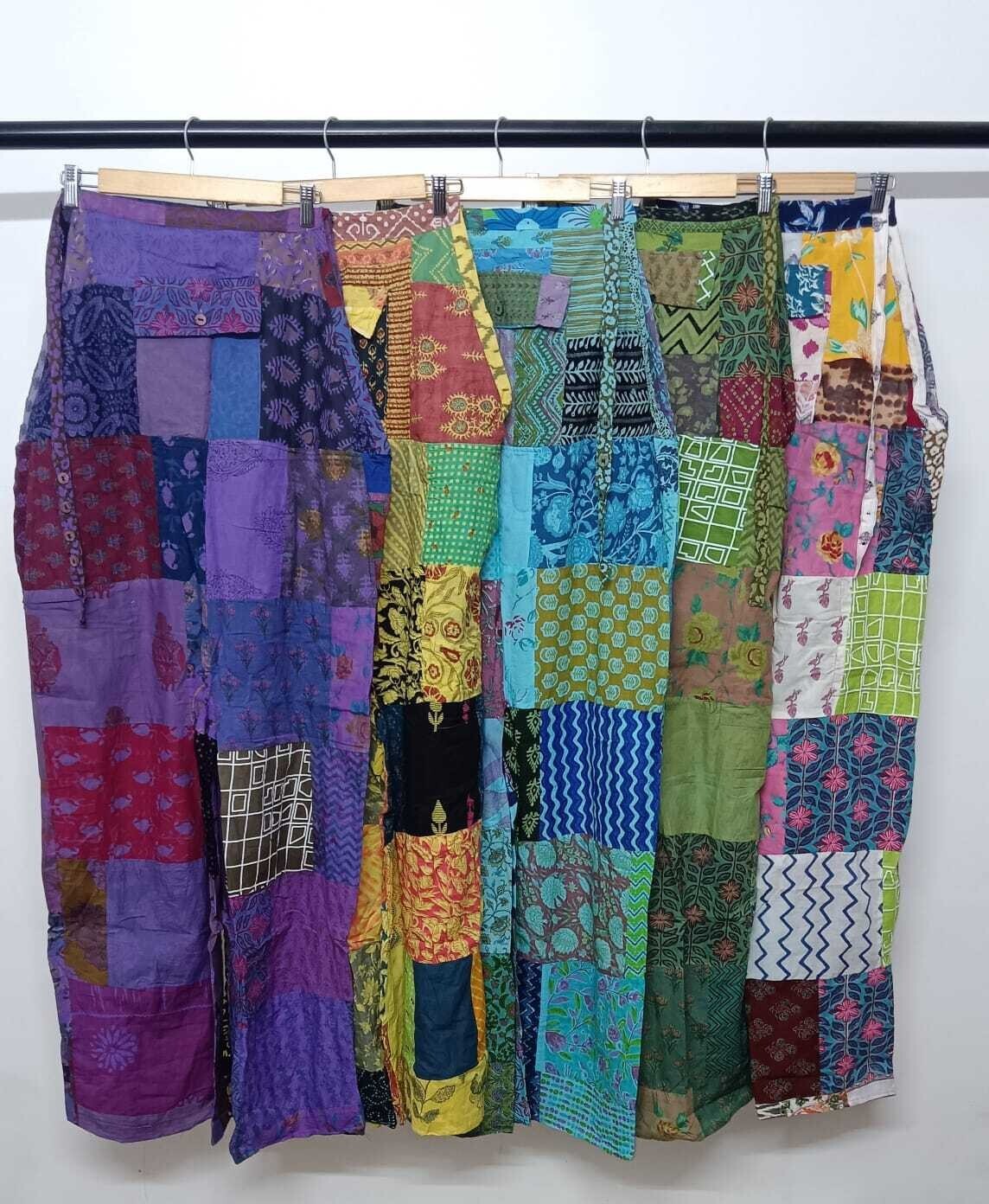 Women's Casual Patchwork Pocket Wide Leg Floral Print Rompers Jumpsuit Dress