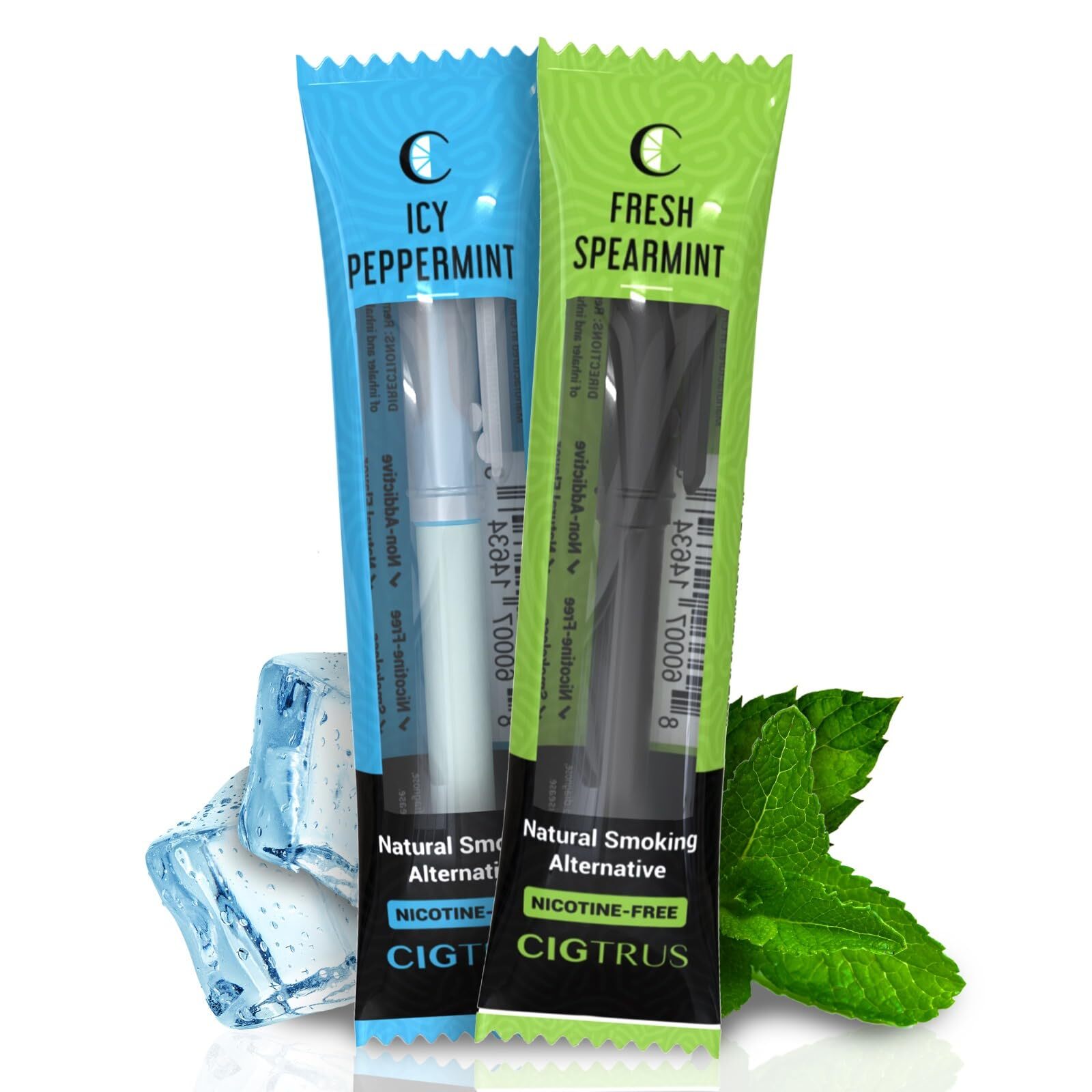 Cigtrus - ICY Peppermint & Fresh Spearmint (2-Piece)