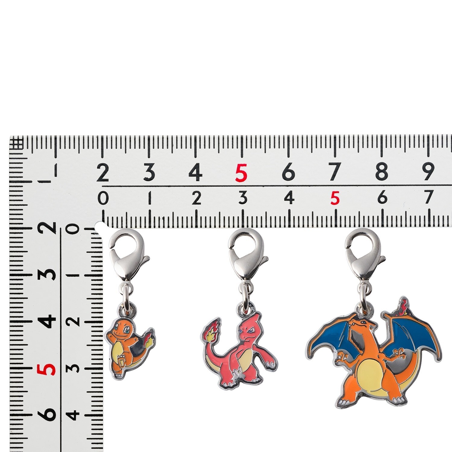 Pokemon Center Original Evolution Set Metal Charm Keychain — You Pick! New Japan