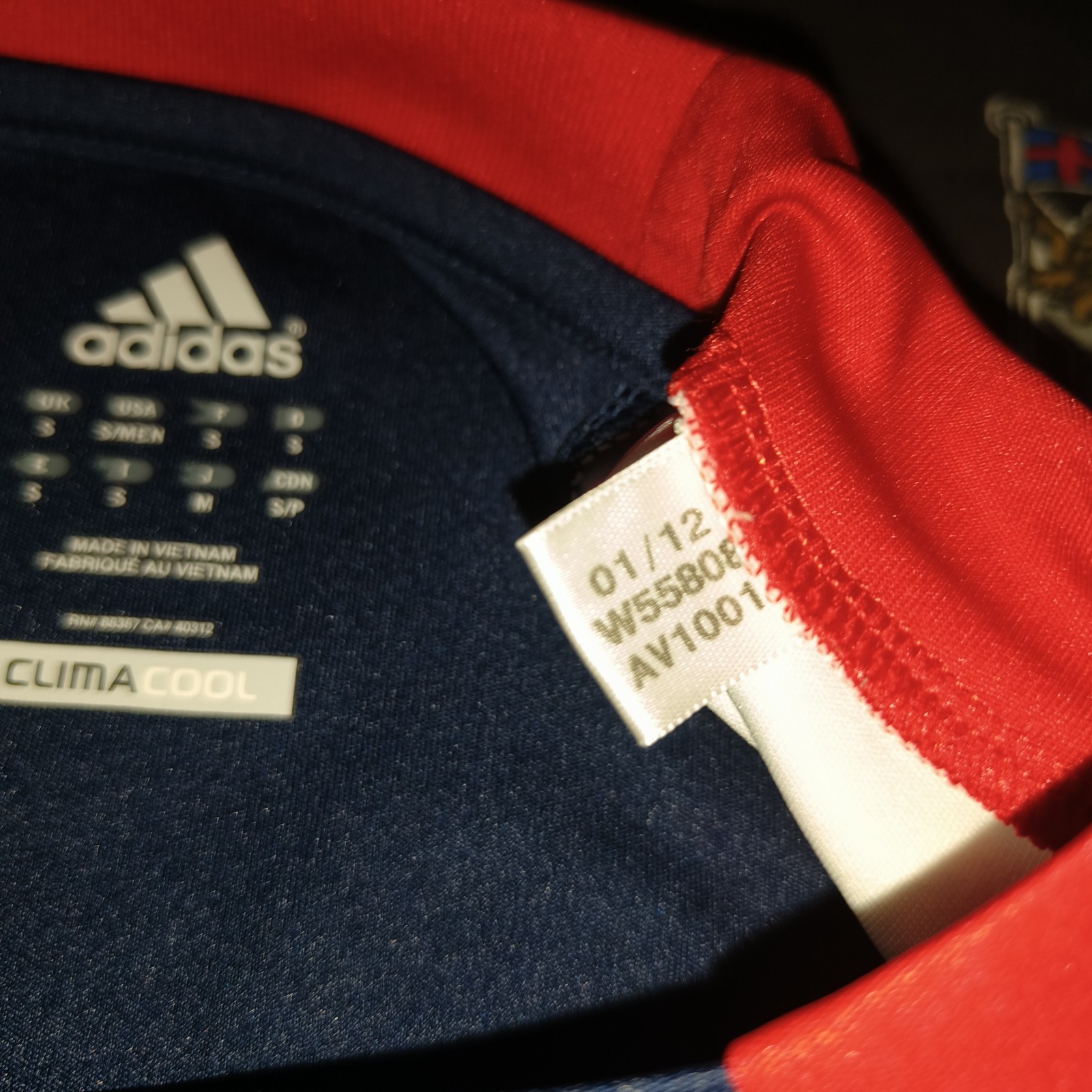 Great Britain Home Football Shirt Jersey 2012 Ryan Giggs Adidas Size S