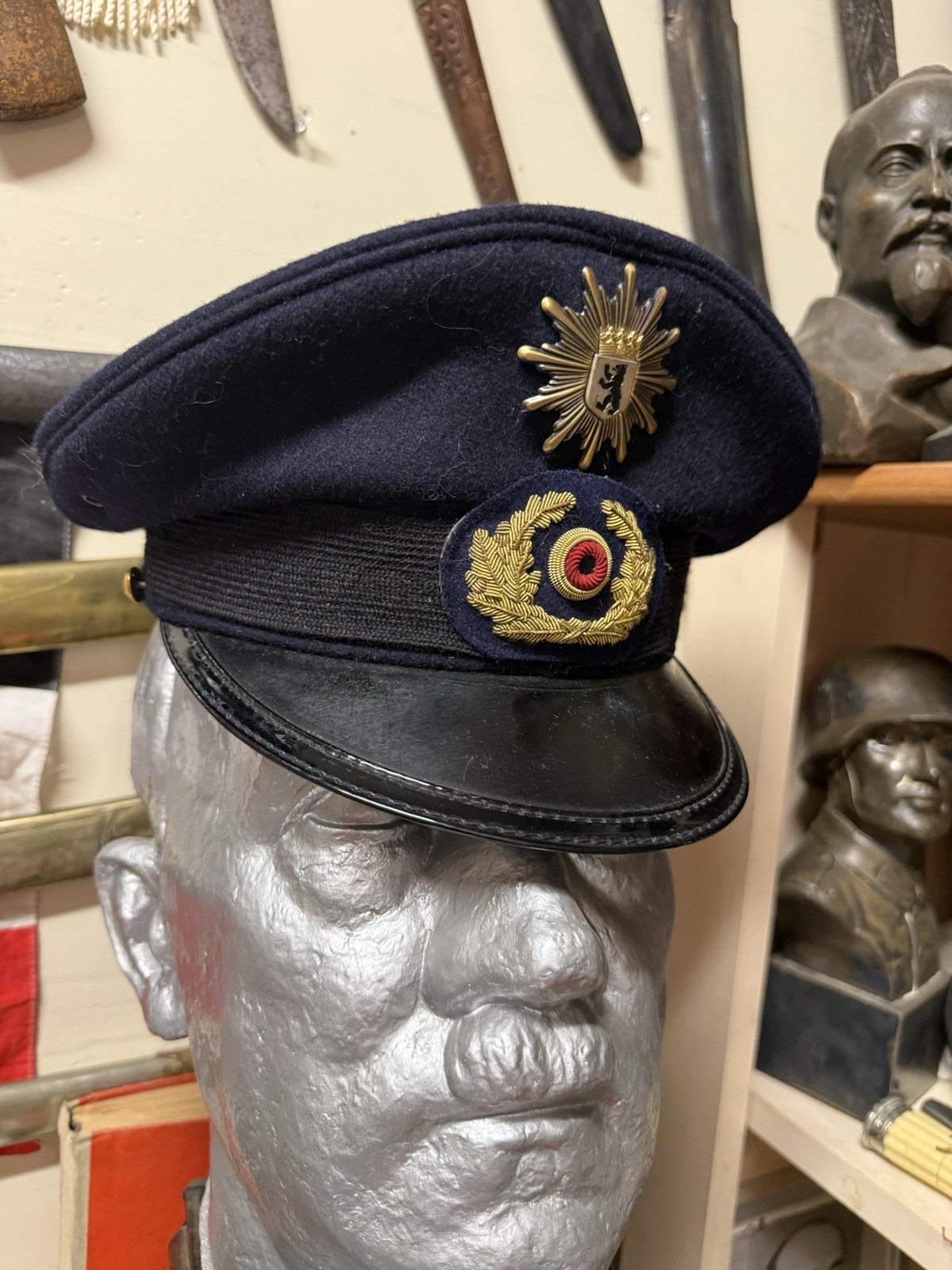 Ww1 Or Ww2 German Visor Hat