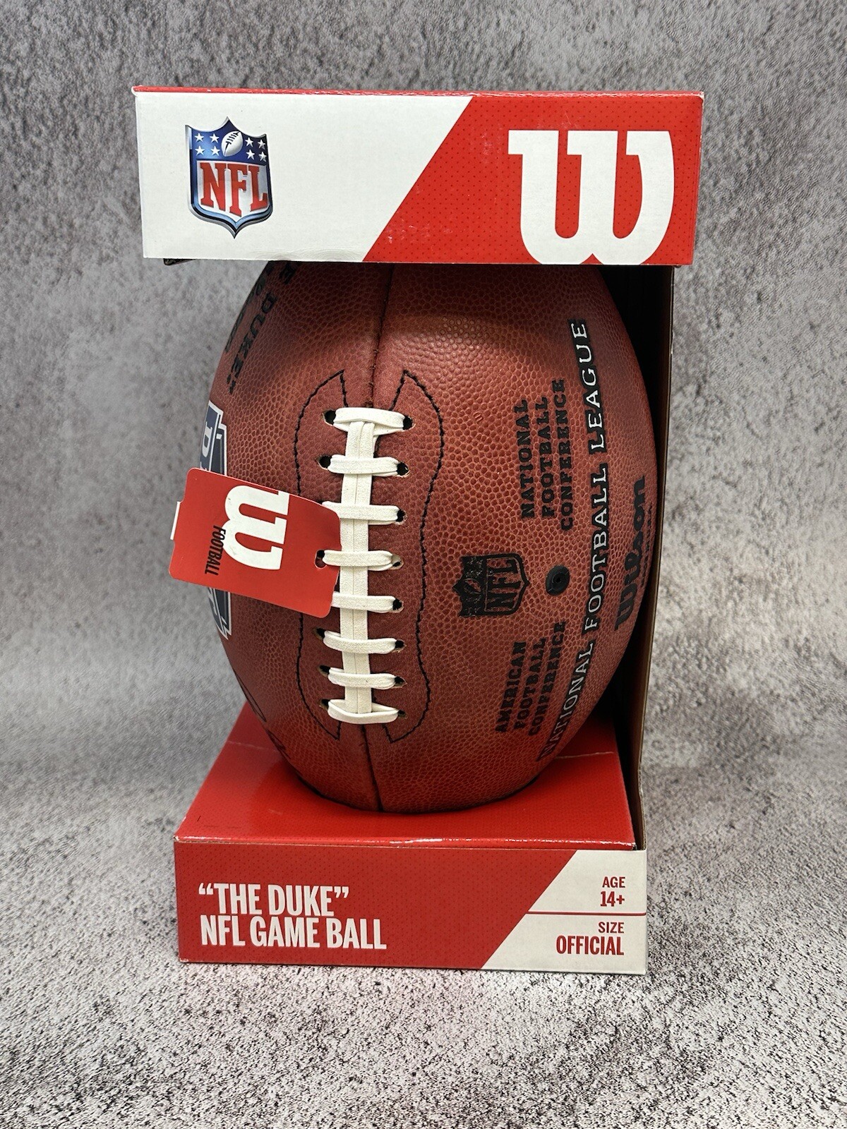 2021 NFL Draft Edition Authentic Wilson The Duke Leather Game Football