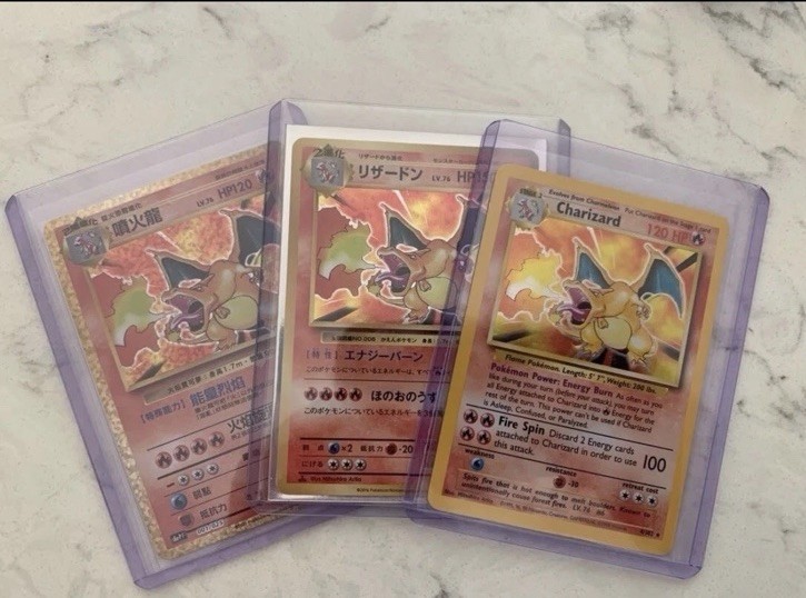 1999+ GUARANTEED CHARIZARD- 1 TCG Pack, 1 Vintage, 1 Ultra Rare 50 Card POKEMON