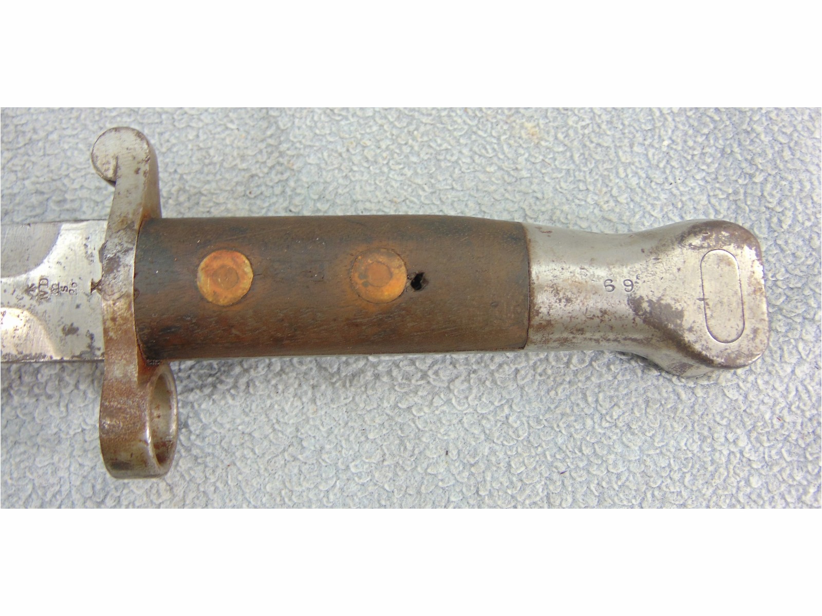 P1888 Mk1 TYPE II BAYONET 1892 BRITISH LEE METFORD RIFLE SANDERSON 1888