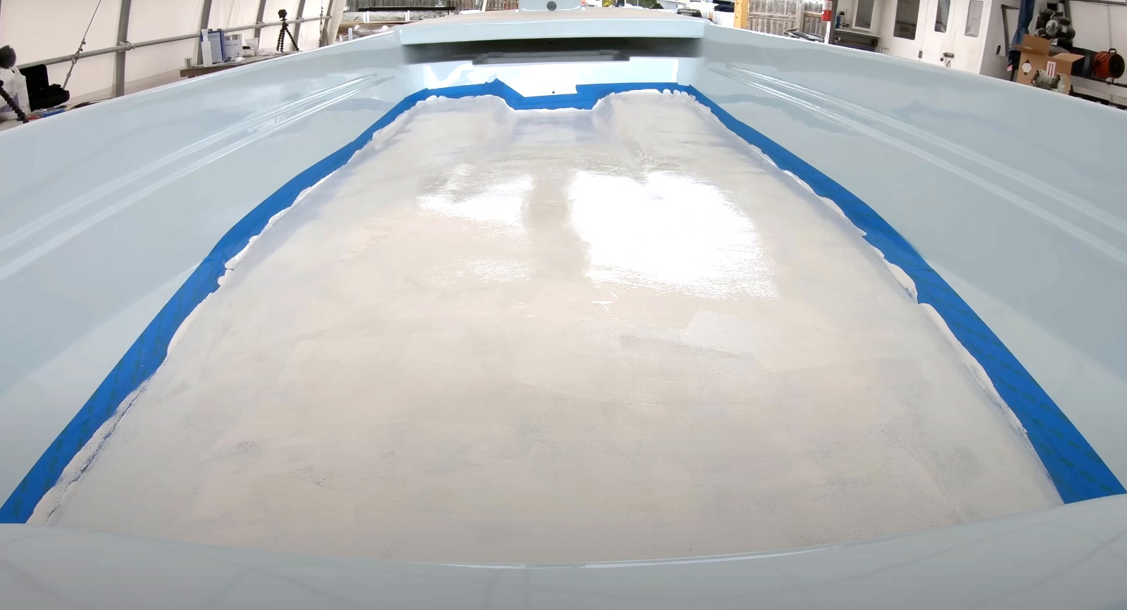 Polymer World White Gelcoat NO WAX 1 Gallon, Boats, Cars, RV, Fiberglass ,Tubs