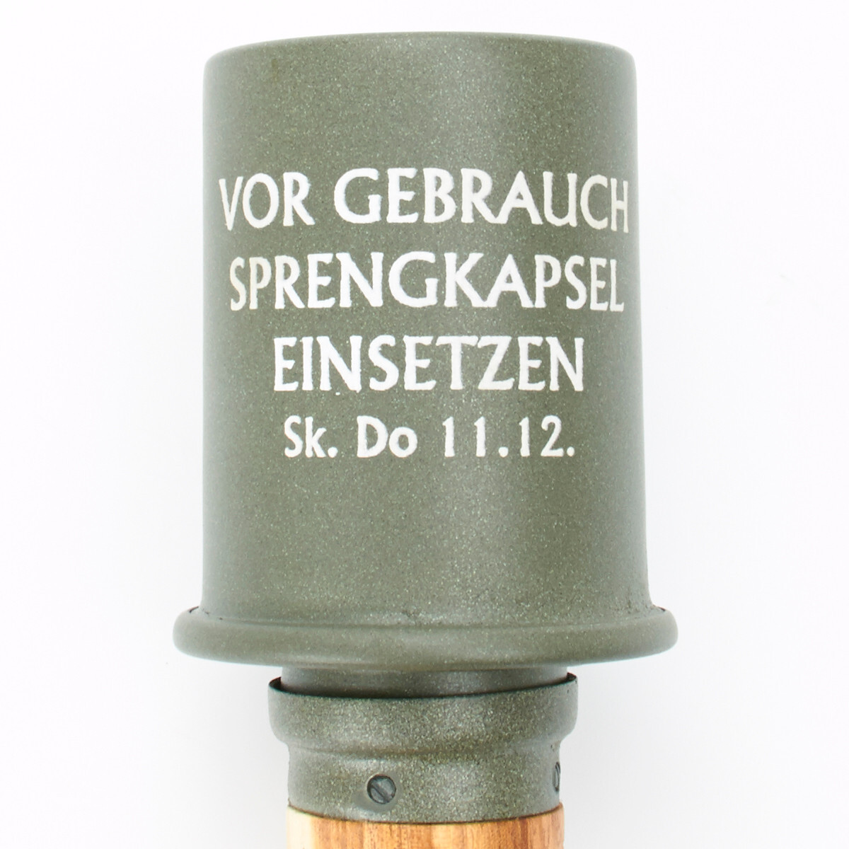 German WWII Reproduction Inert M24 Stick Grenade - Novelty Decoration Toy