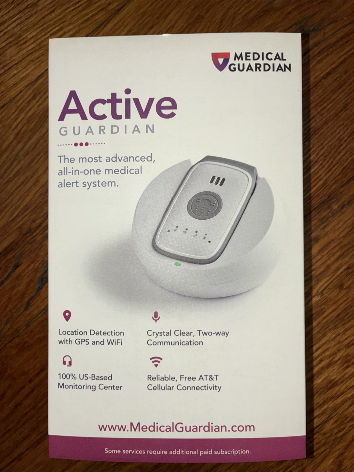 Medical Guardian Active Guardian Medical Alert System