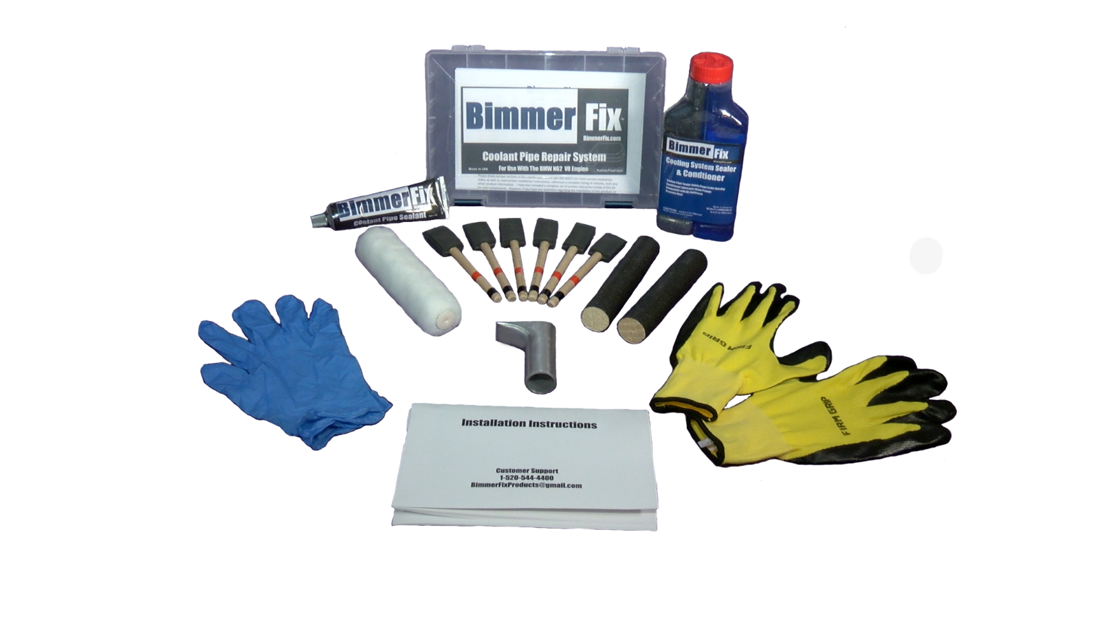 BimmerFix® Coolant Transfer Pipe Repair System! IT WORKS OR YOUR MONEY BACK!!!