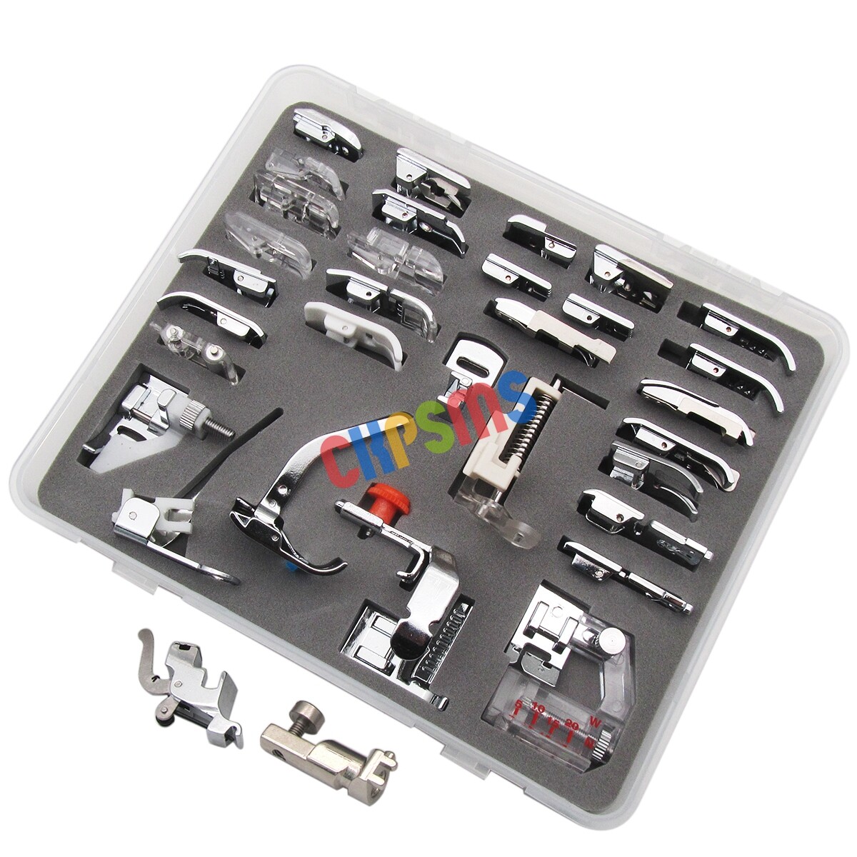 34PCS Presser Foot Set for Bernina Old Style 801 • 830 • 1030 • 1130 • 1230 •530
