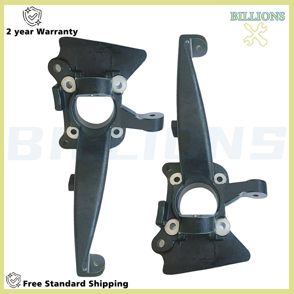 Front Driver & Passenger 4" Lift Spindle Knuckle For F150 2009-2020 2WD  RH&LH