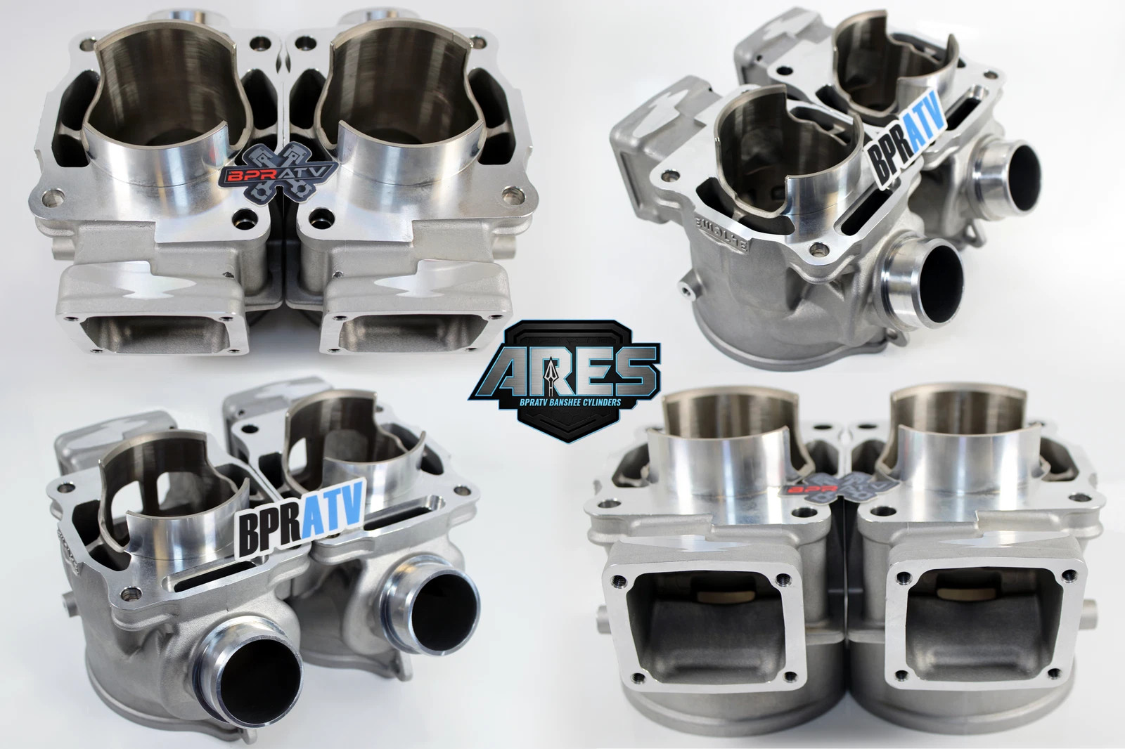 Yamaha Banshee 421cc ARES Athena-Style Cylinders BPRATV CP-Carrillo Pistons +4mm