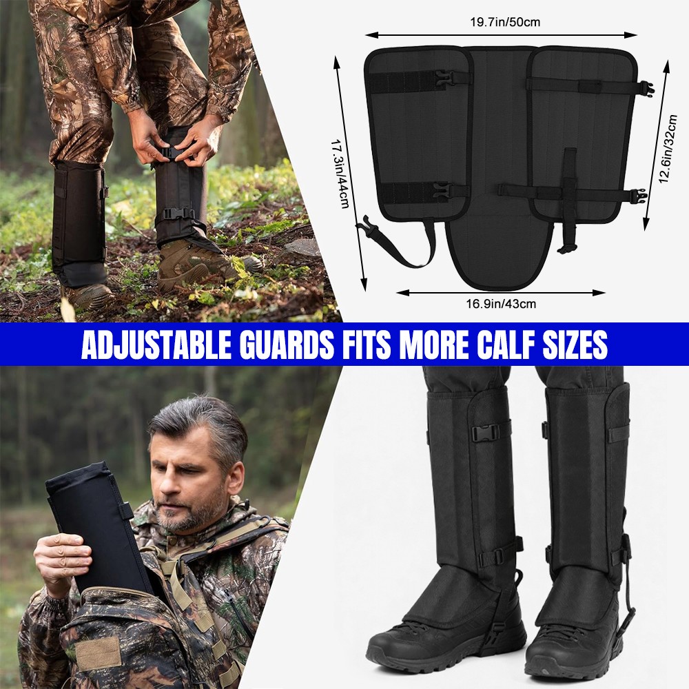 Anti Bite Snake Guards Legs Gaiters Protector Outdoor Hunting Hiking Boots Cover