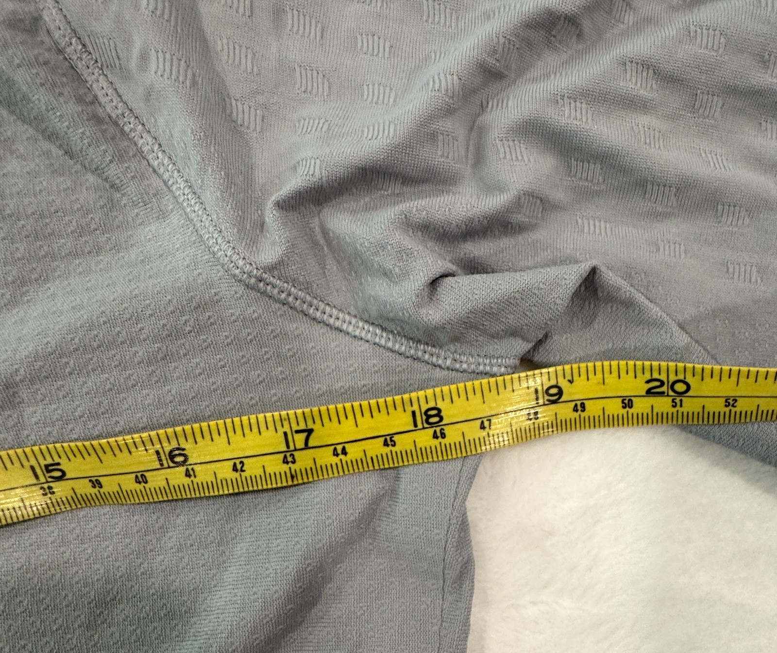 Lululemon SenseKnit Running Long Sleeve Men's L Rhino Gray Compression Fit