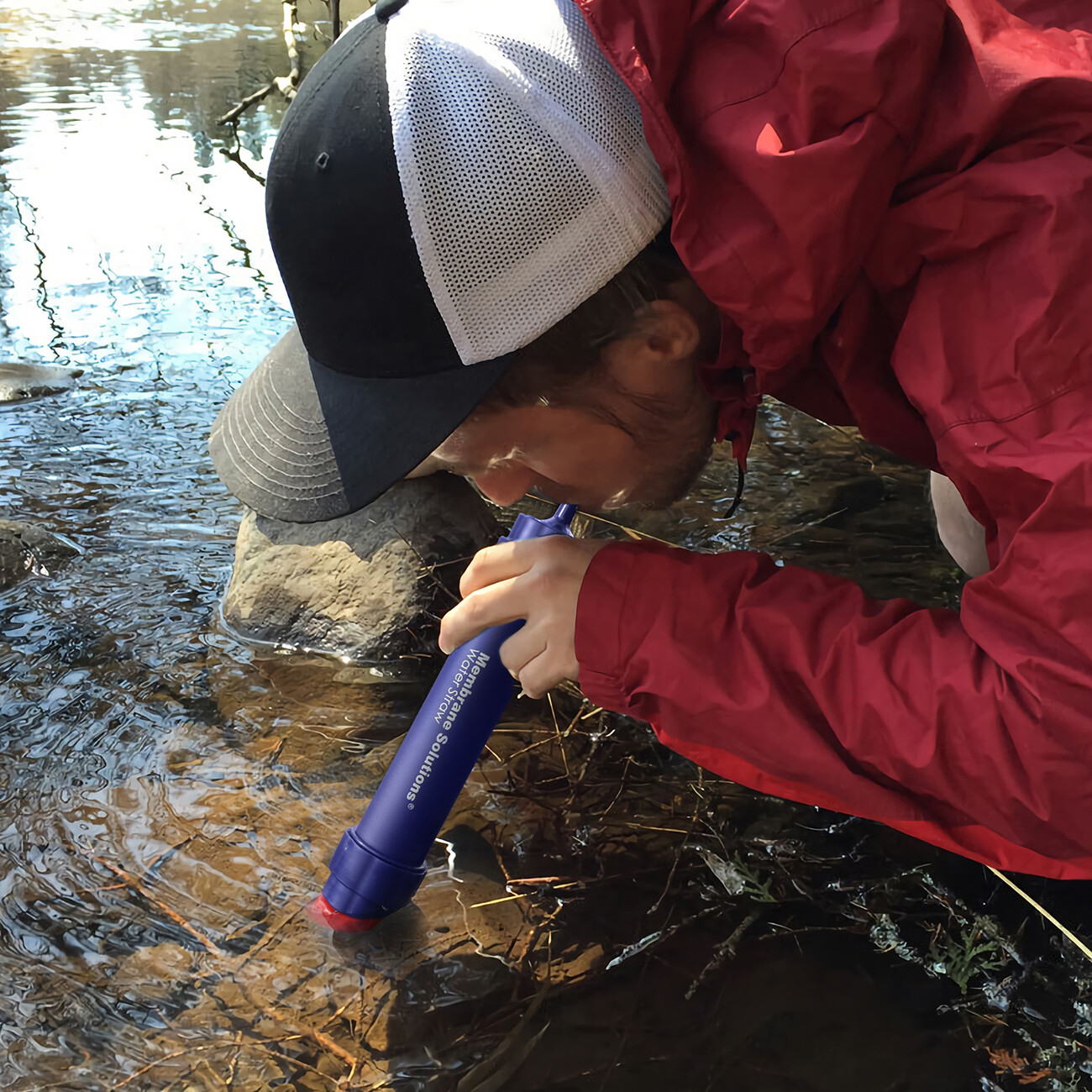 Reusable Water Filter Straw Portable Filtration Purifiers Personal Emergency Use