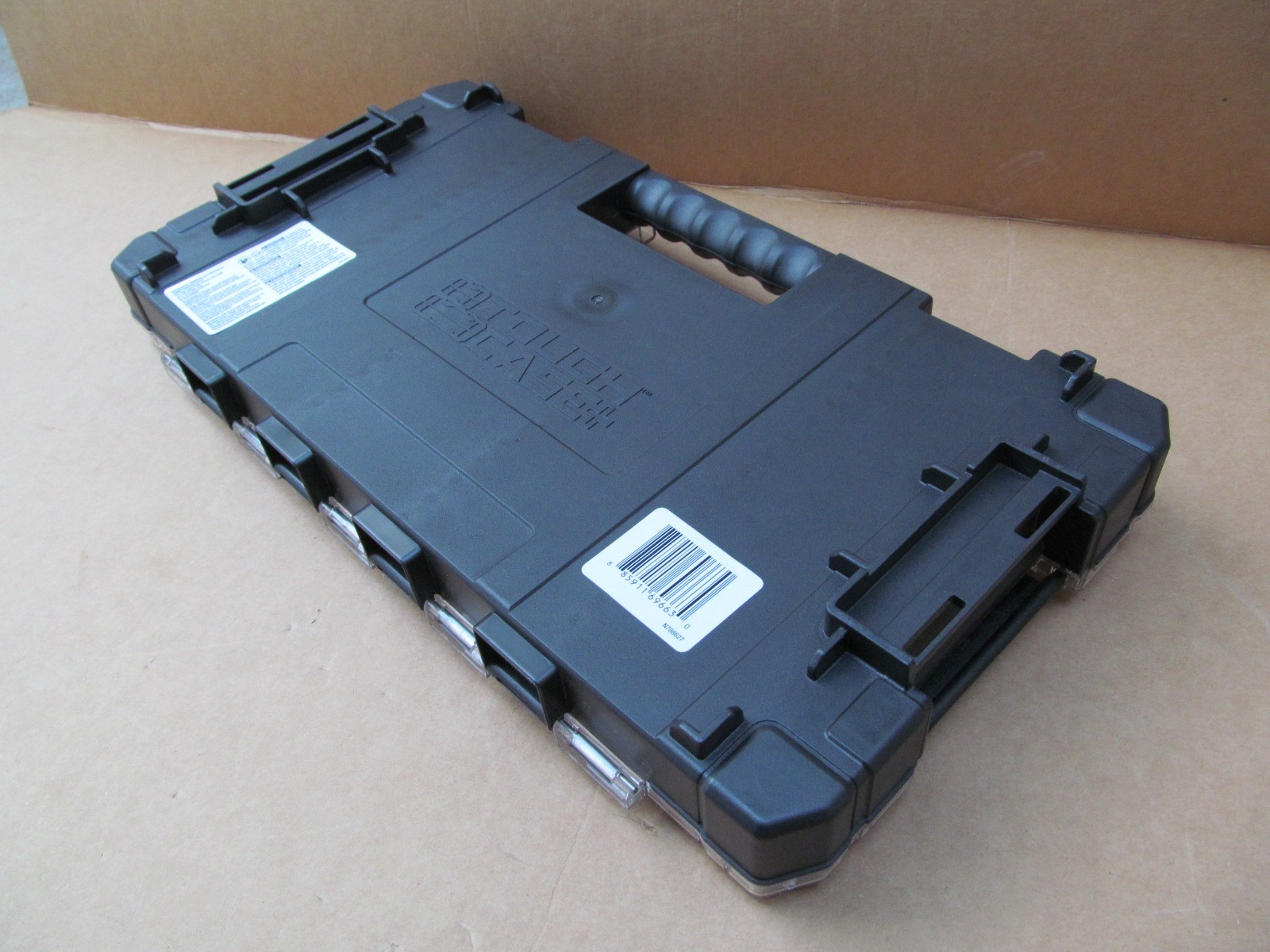 DeWalt Large Tough Case Stackable Storage Case, New Empty