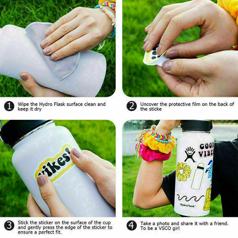 100 Pack Skateboard Stickers Bomb Luggage Laptop Graffiti Tide Brand Decals Lot