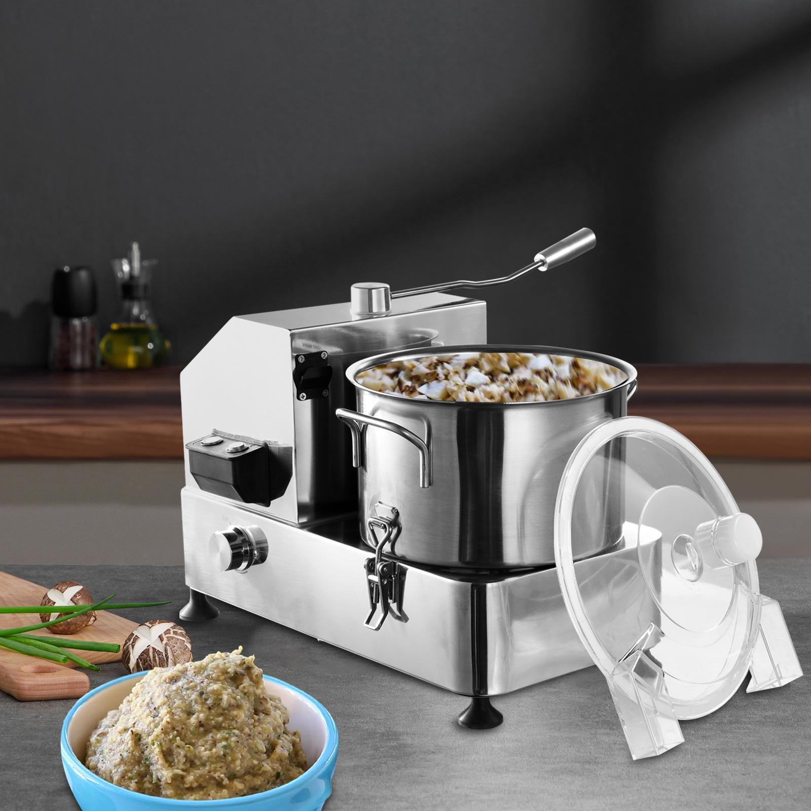 1500W Commercial Food Processor Stainless Steel Electric Vegetable Meat Chopper