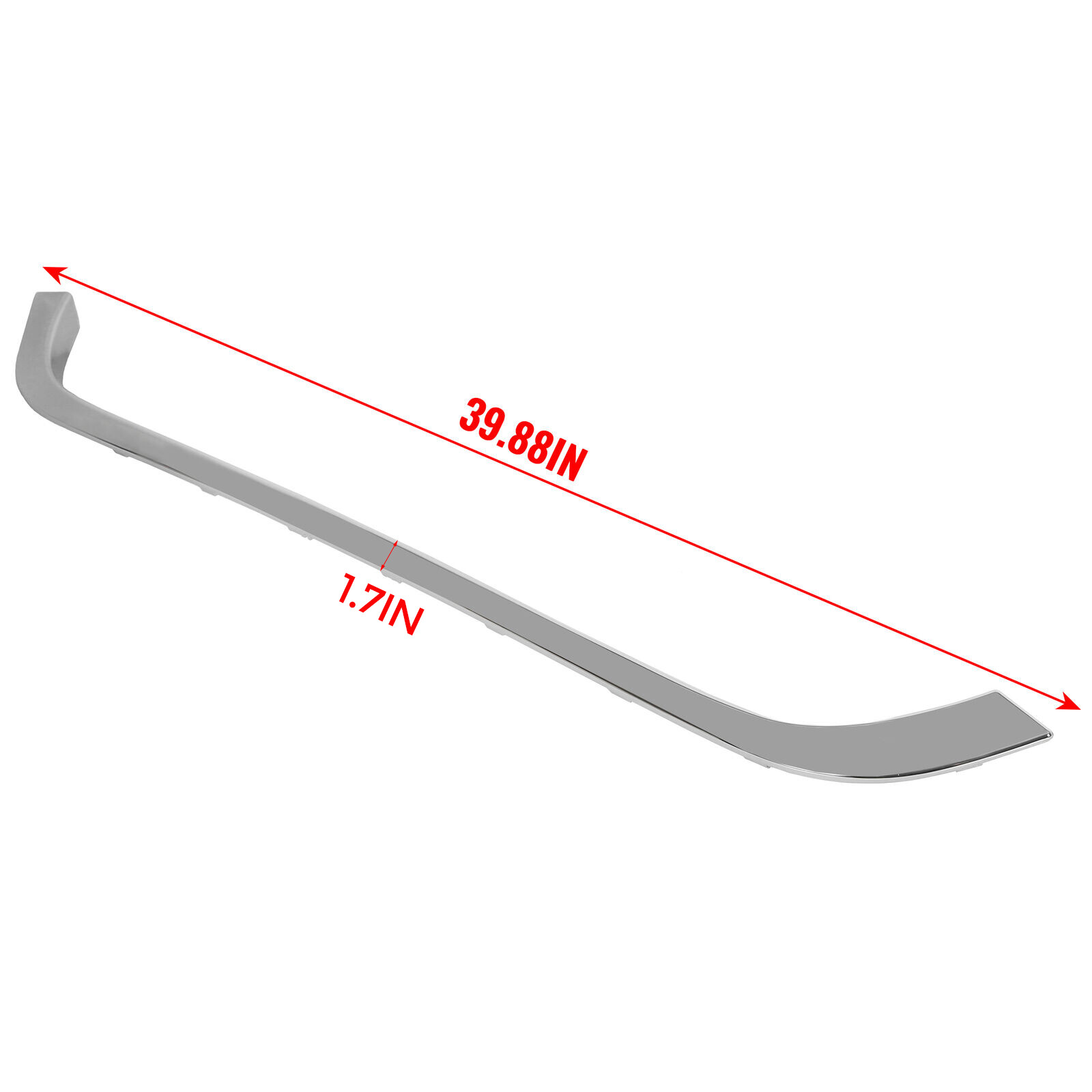 NEW For Mini Cooper 2007-15 ABS Molding Chrome Hood Molding Trim MC1235100 Grill