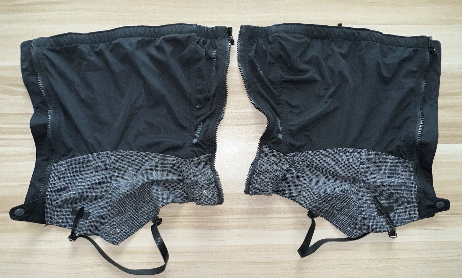 Trekmates Women's Cholet Dry Waterproof Walking Gaiters Black Size 2 US 7-11.5