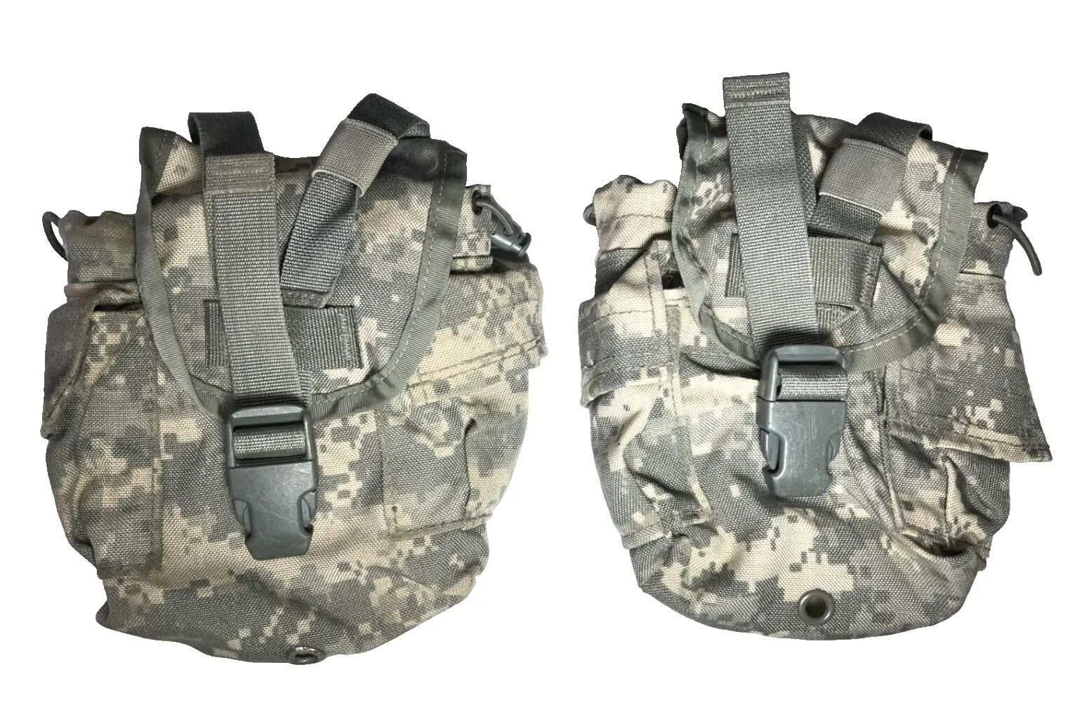 MOLLE II 1 QT Canteen Cover / General Purpose Pouch ACU | 2 Pack GC
