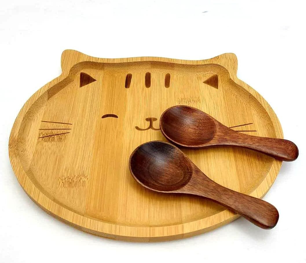 2 Pack Wooden Tea Scoops Matcha Scoop Green Tea Spoon S-1906x2