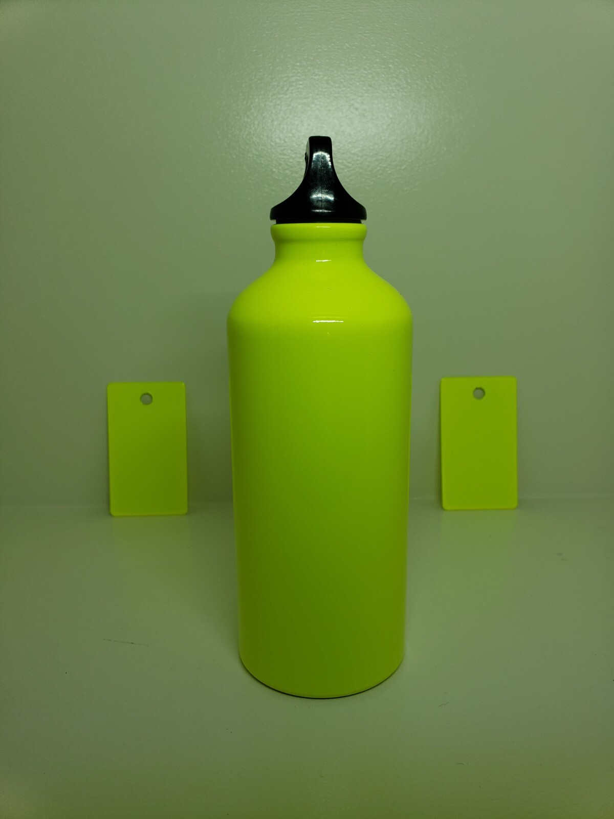 Neon Yellow Fluorescent Powder Coating Paint 1LB High Gloss USA Made